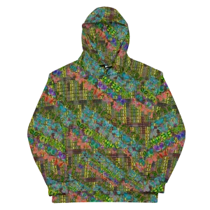 Hoodie (Unisex)(Butterfly Glade Tree Link Pride Stripes) RJSTHS2022 RJS