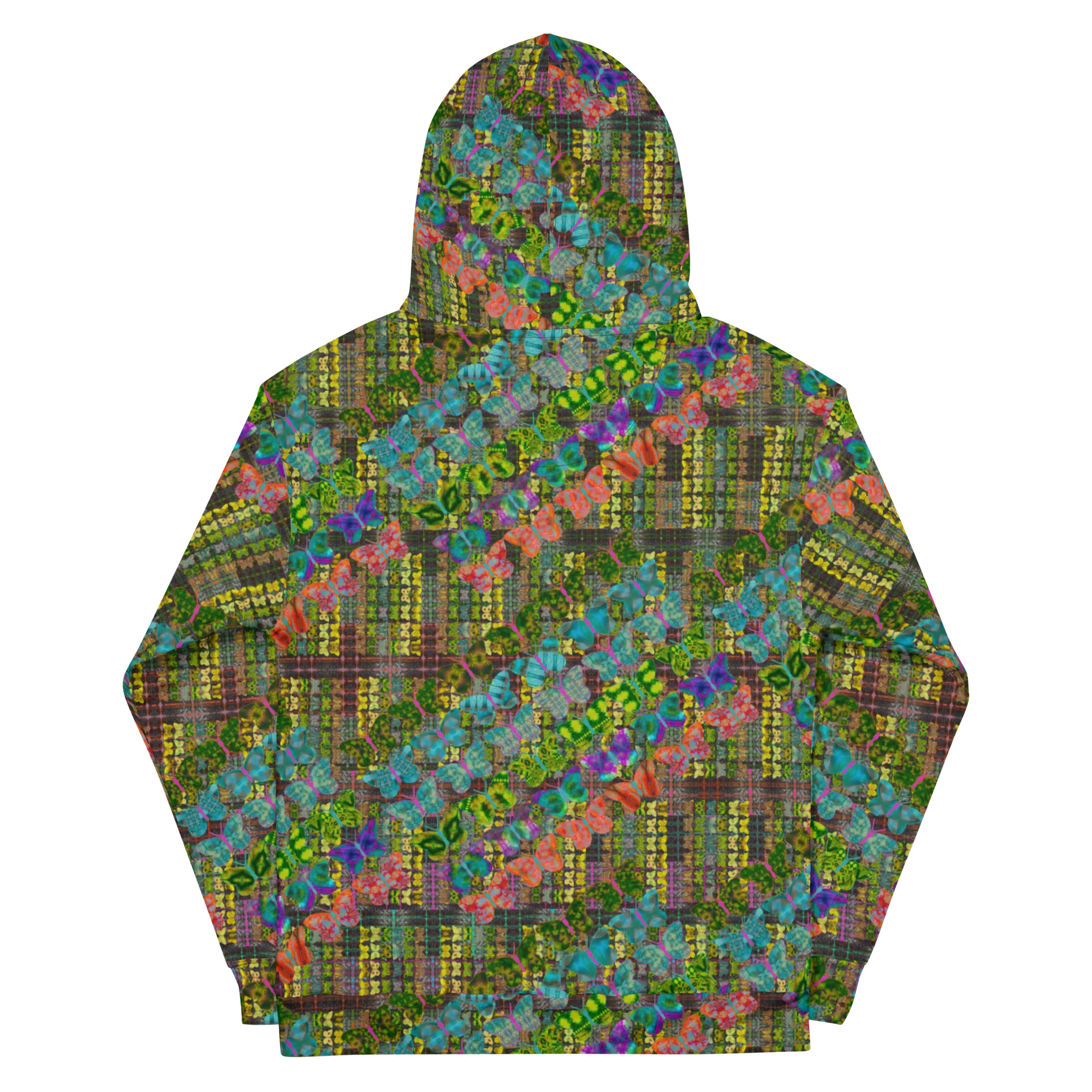 Hoodie (Unisex)(Butterfly Glade Tree Link Pride Stripes) RJSTHS2022 RJS