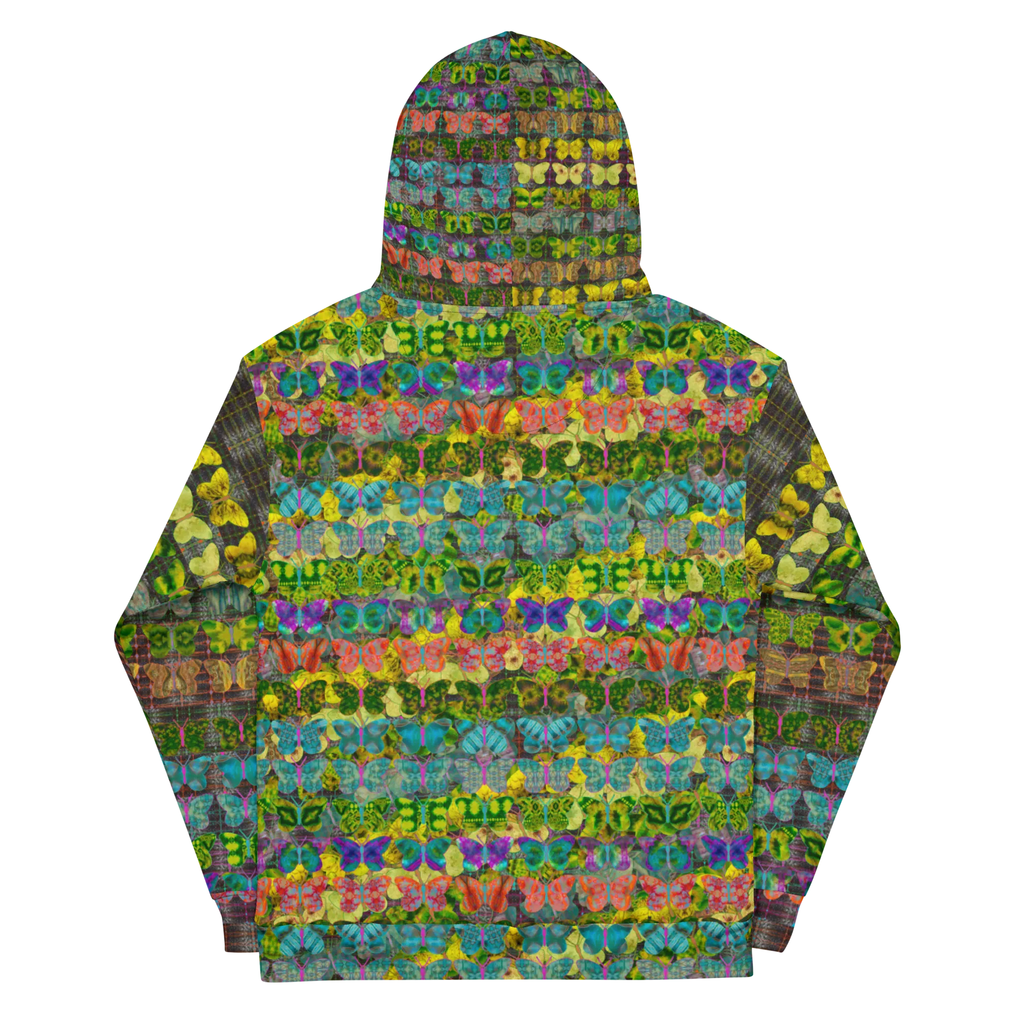 Hoodie (Unisex)(Butterfly Glade Tree Link Pride Stripes) RJSTHS2022 RJS