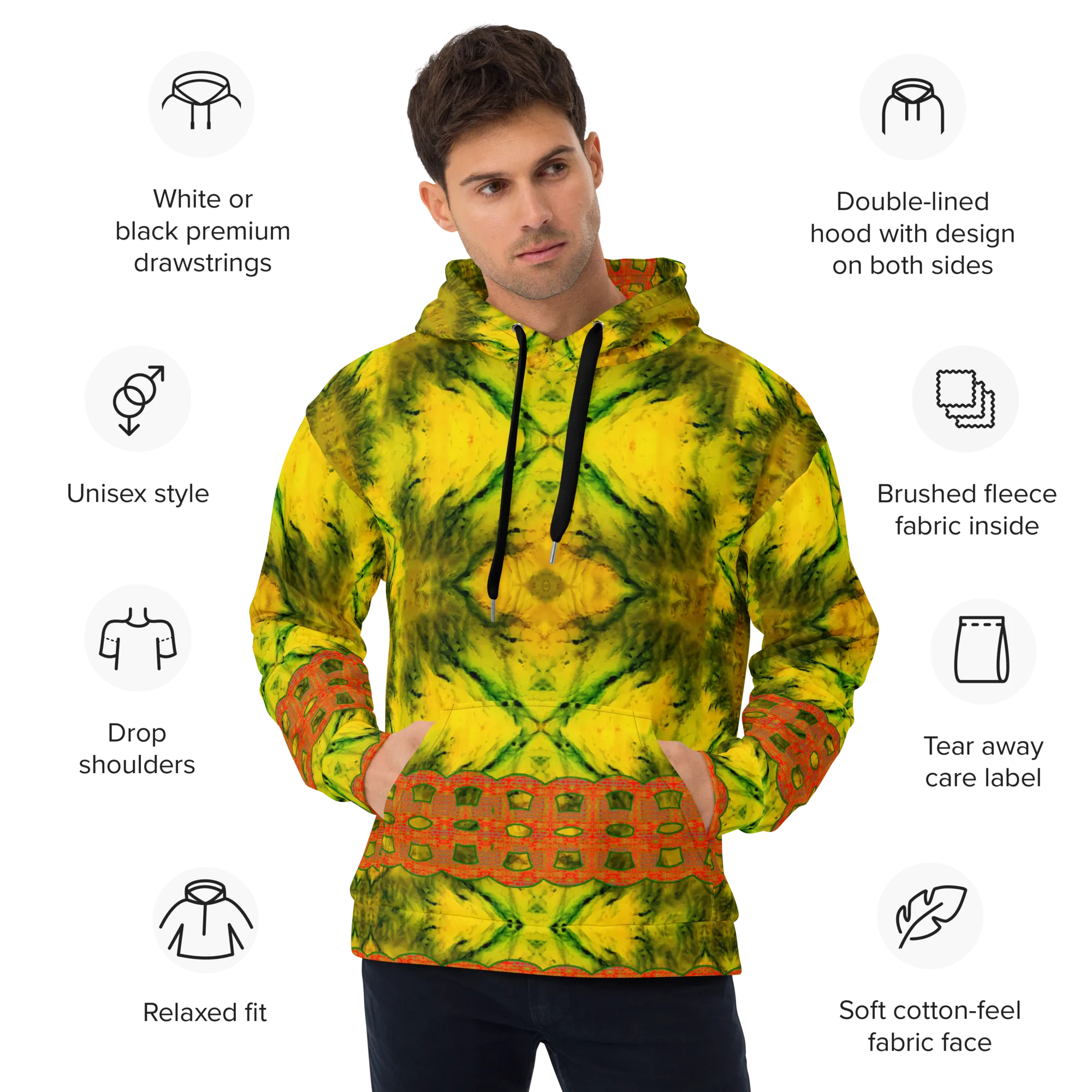 Hoodie (Unisex)(Chain Collection) RJSTH@Fabric#1 RJSTHw2022 RJS
