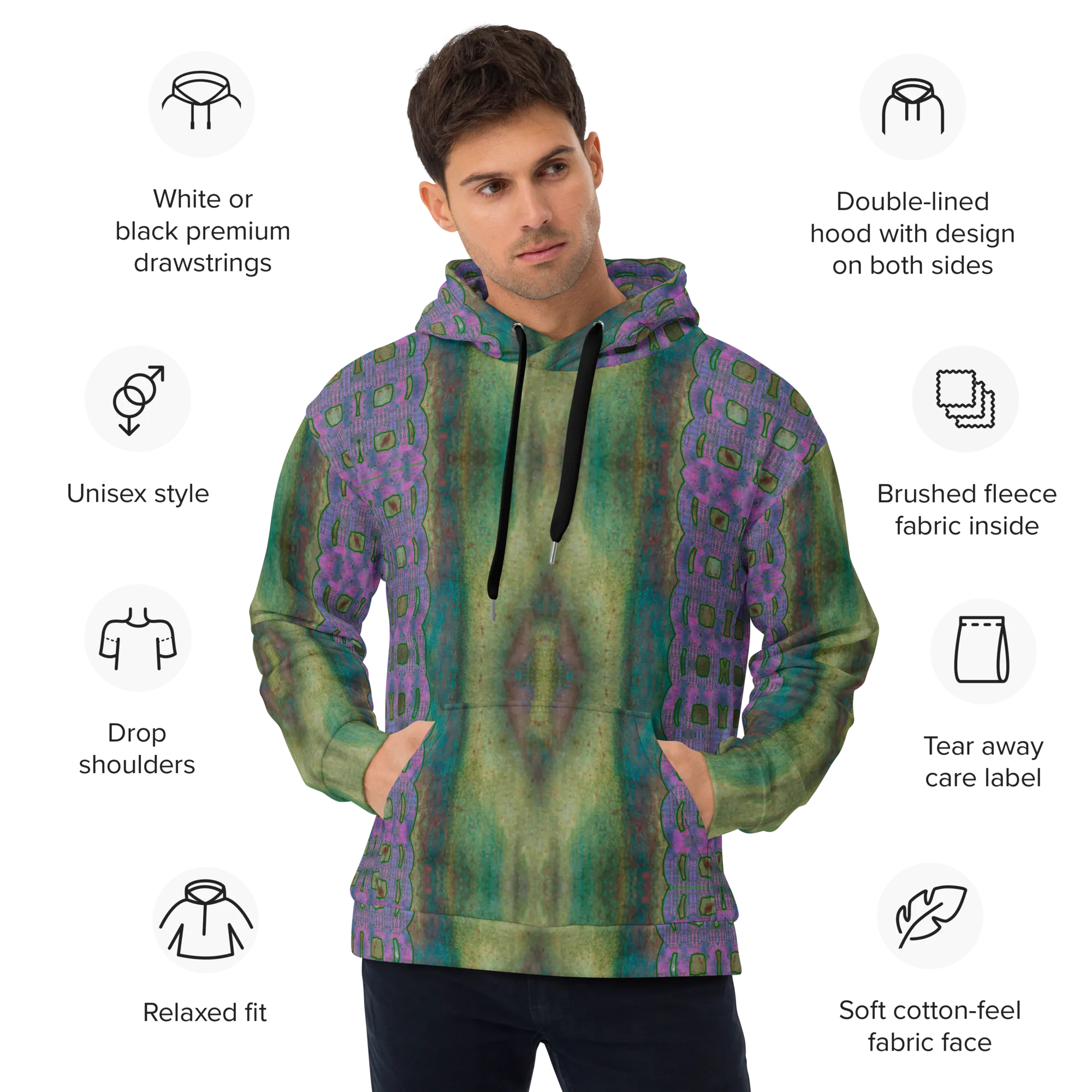Hoodie (Unisex)(Chain Collection) RJSTH@Fabric#4 RJSTHw2022 RJS