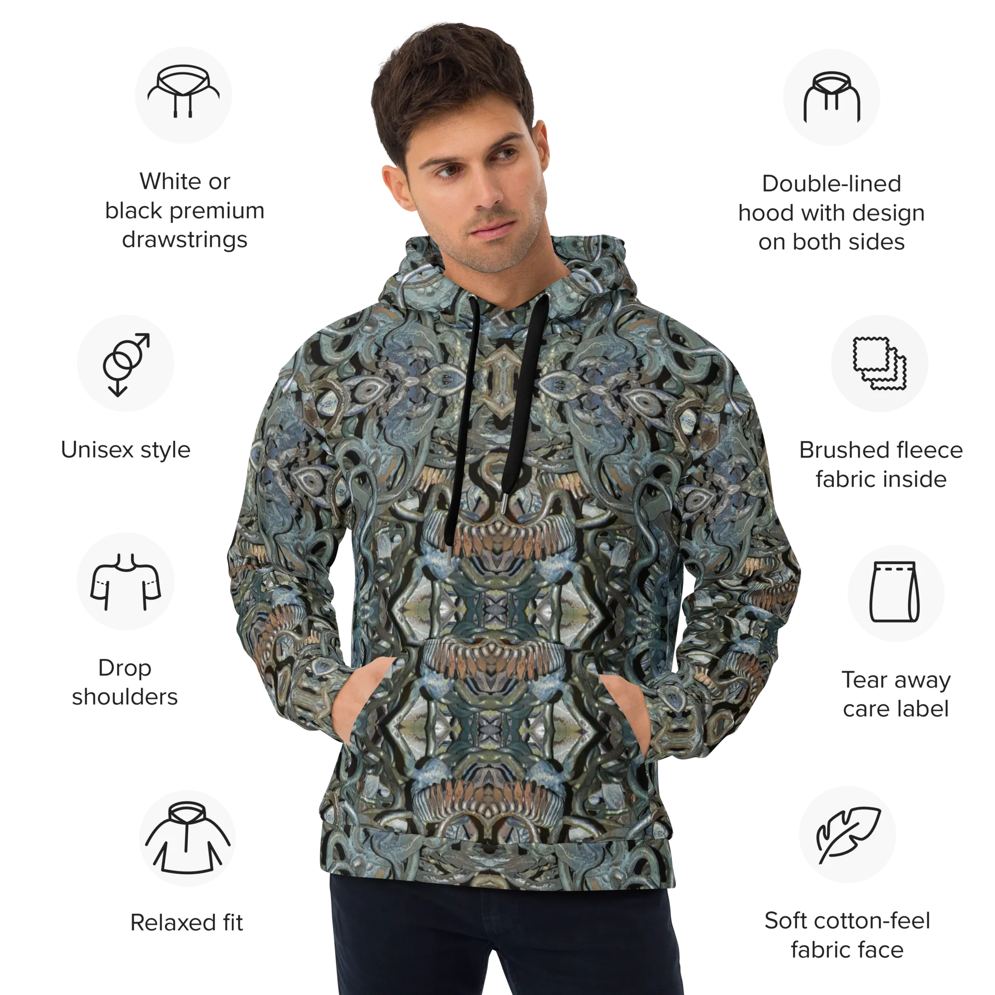 Hoodie (Unisex)(Grail Night Hoard Virtus 8.11) RJSTHw2022 RJS