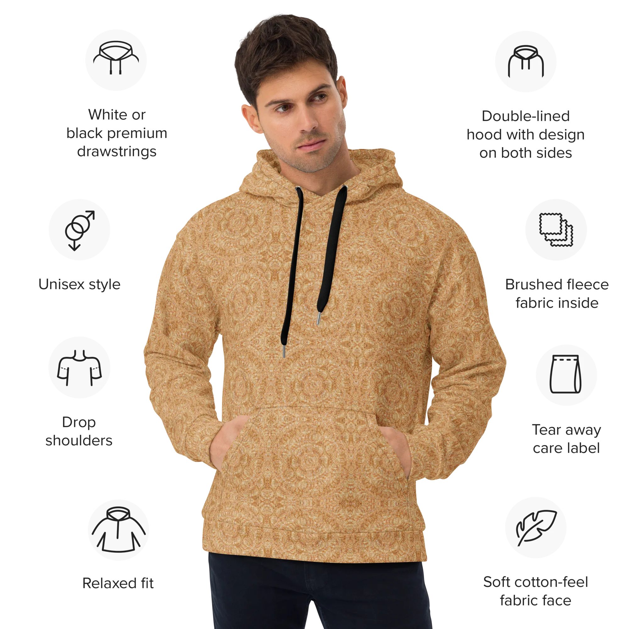 Hoodie (Unisex)(Ouroboros Smith Fabric) RJSTHw2022 RJS