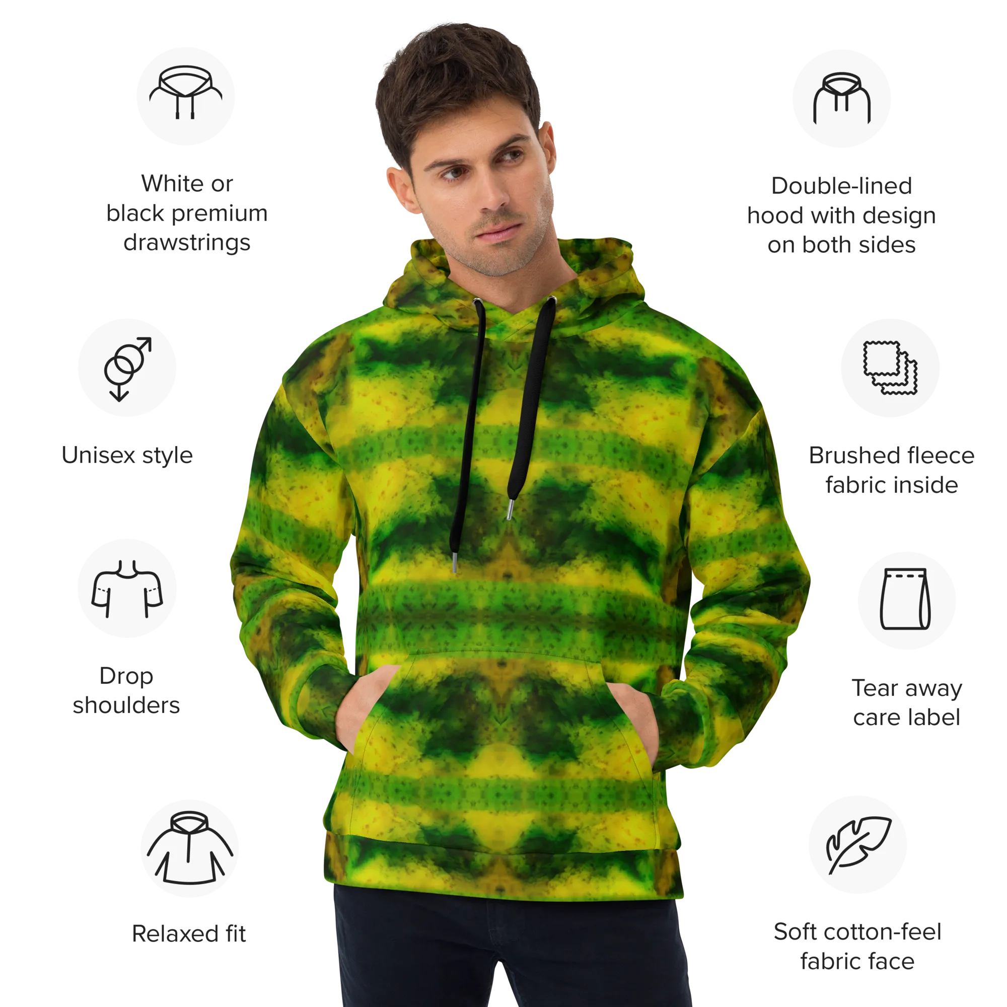 Hoodie (Unisex)(Purely Jade Light) RJSTHw2022 RJS