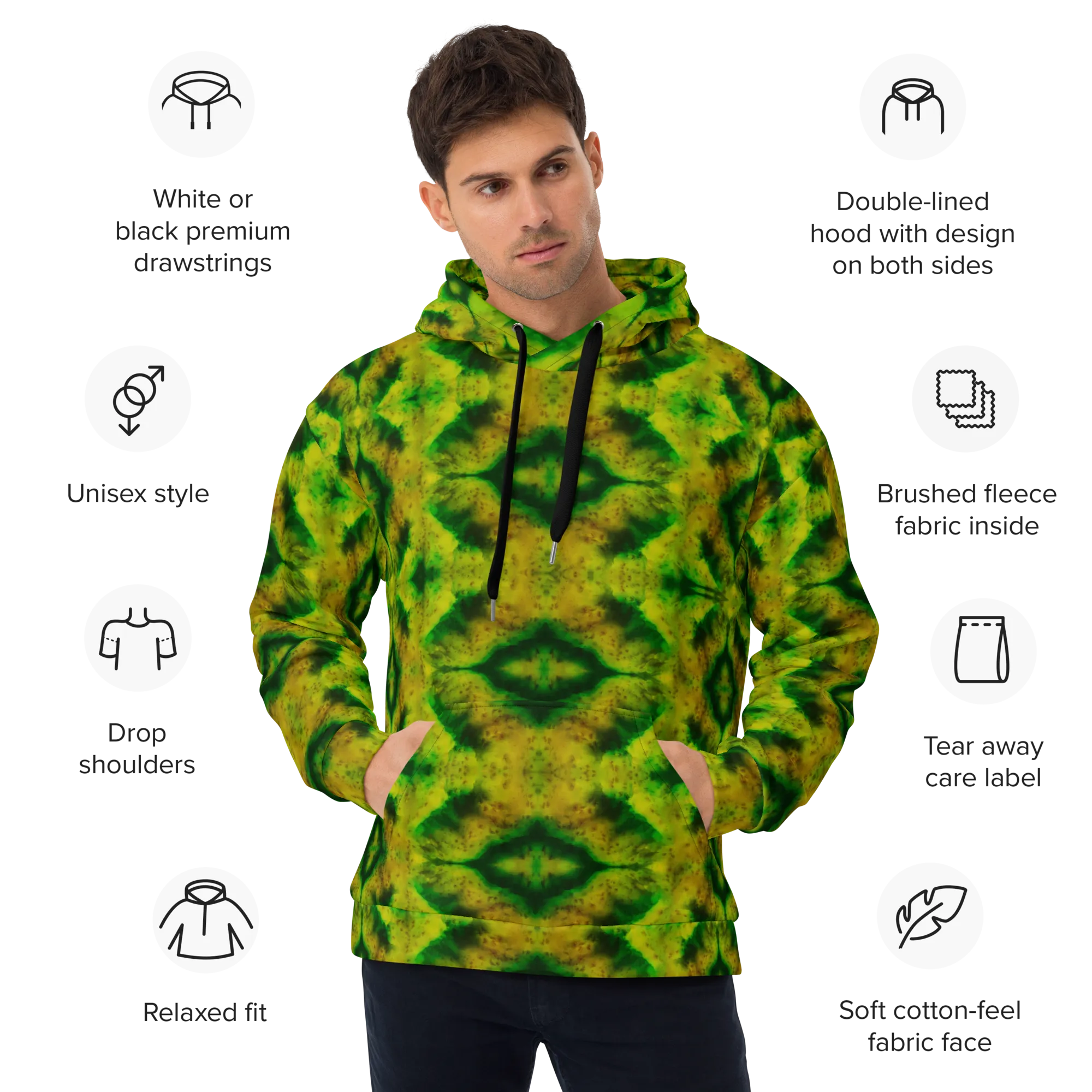 Hoodie (Unisex)(Purely Jade Light) RJSTHw2022 RJS