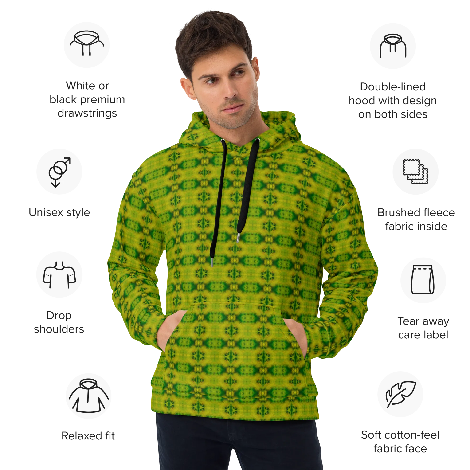 Hoodie (Unisex)(Purely Jade Light) RJSTHw2022 RJS
