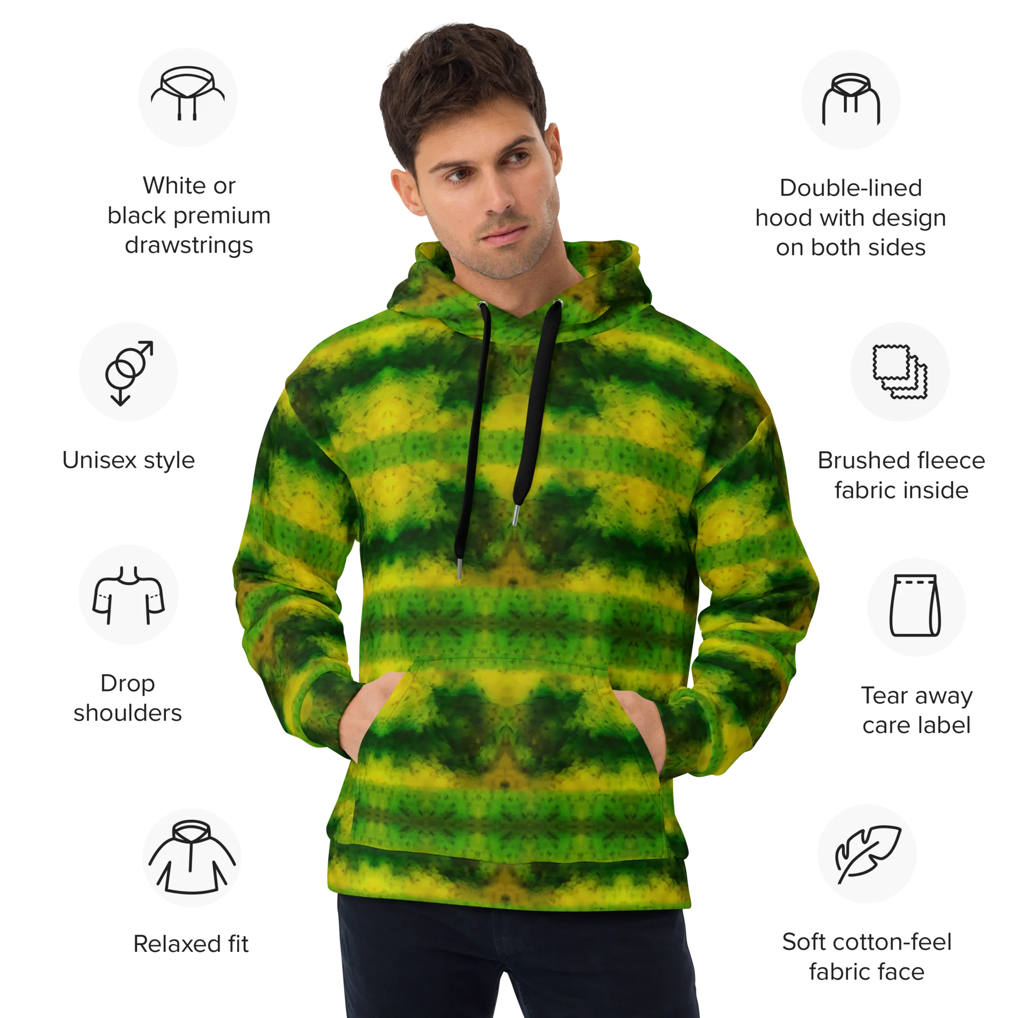 Hoodie (Unisex)(Purely Jade Light) RJSTHw2022 RJS