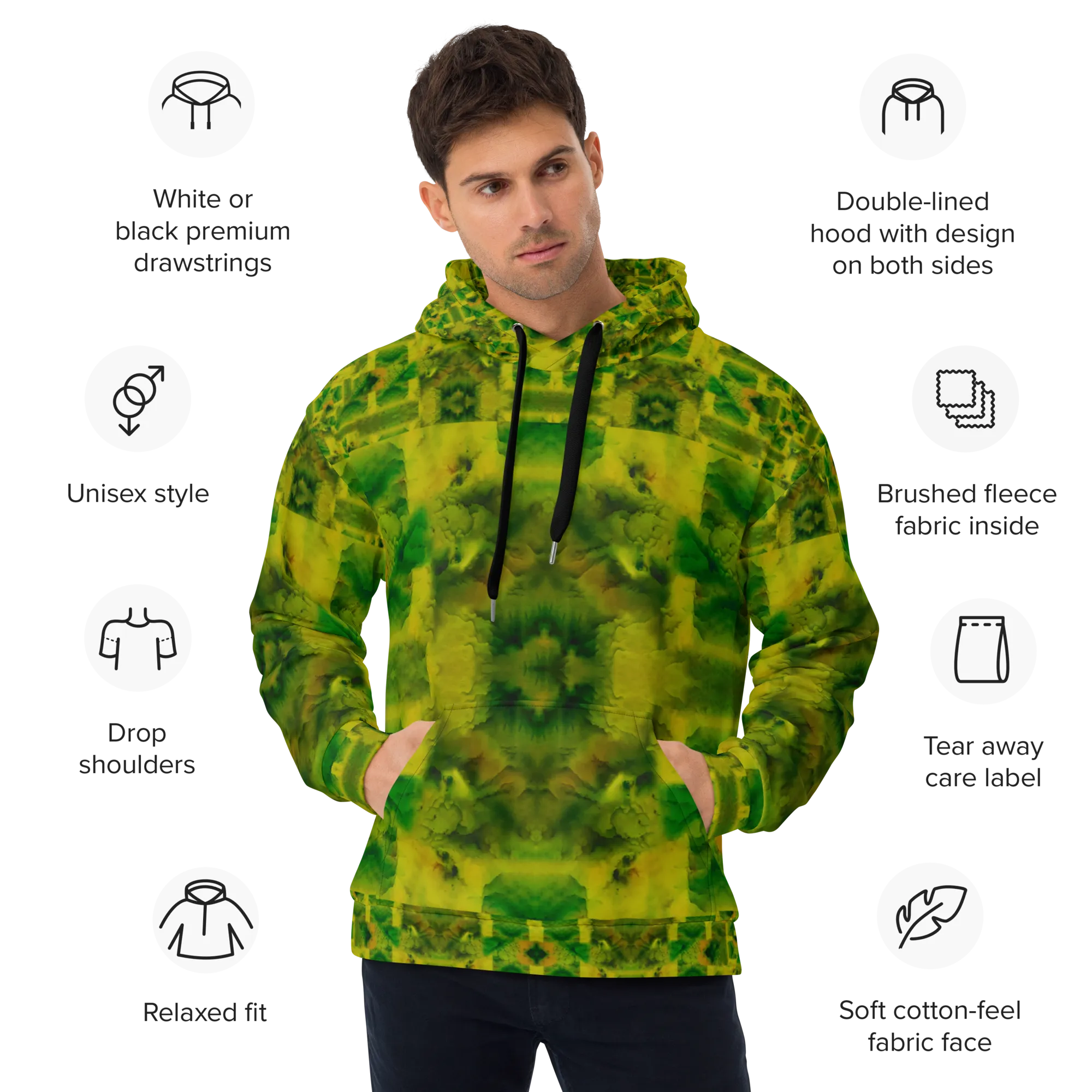 Hoodie (Unisex)(Purely Jade Light) RJSTHw2022 RJS