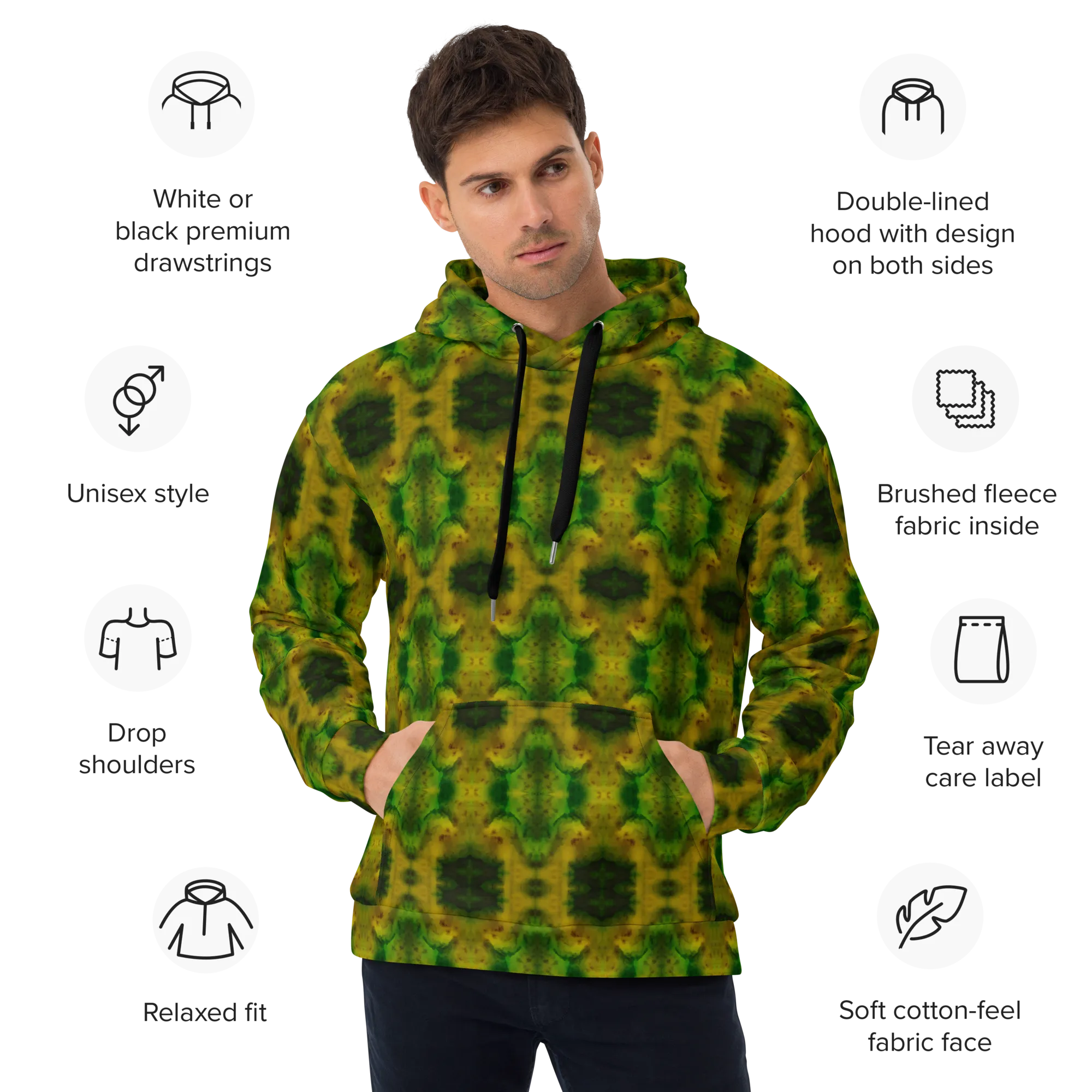 Hoodie (Unisex)(Purely Jade Light) RJSTHw2022 RJS