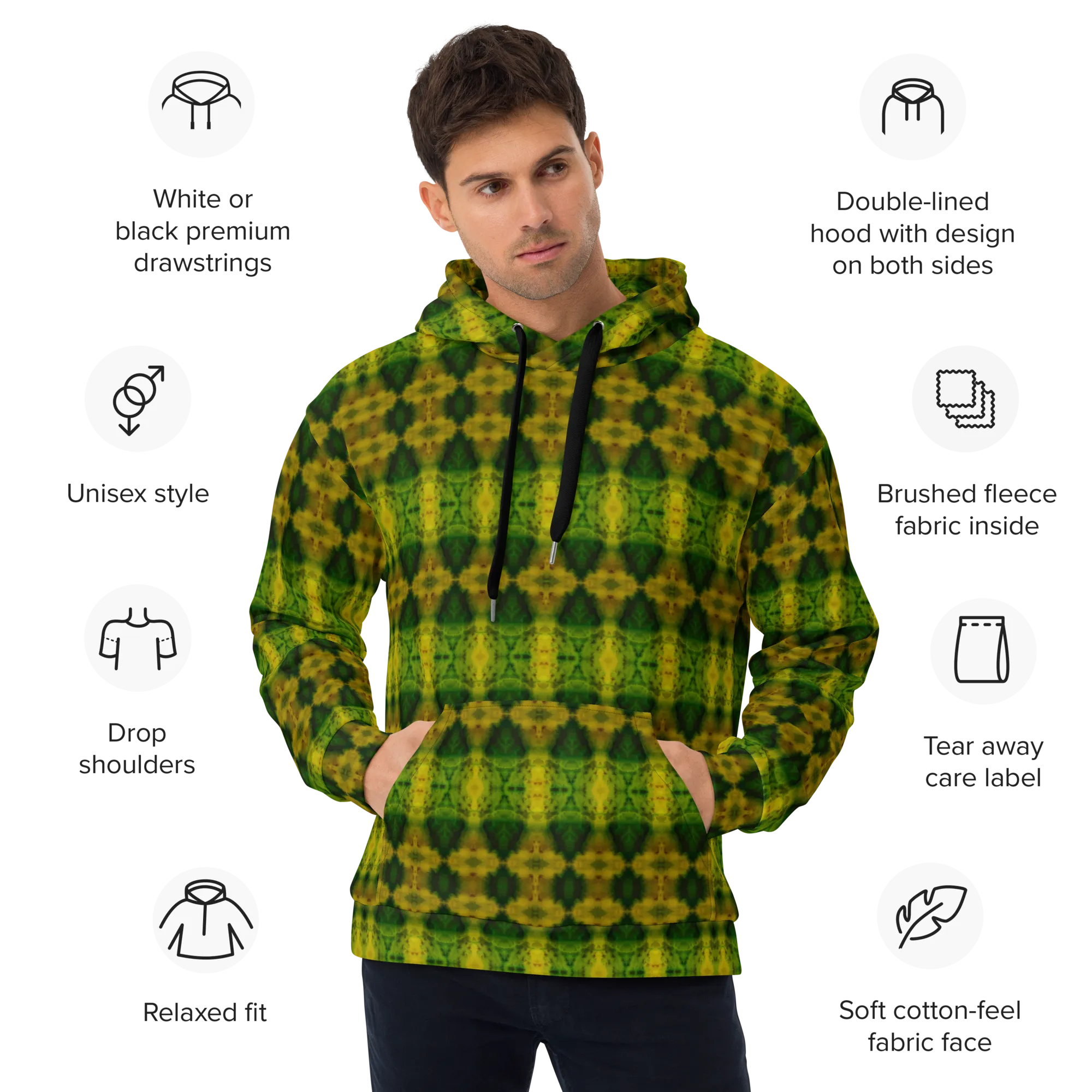 Hoodie (Unisex)(Purely Jade Light) RJSTHw2022 RJS