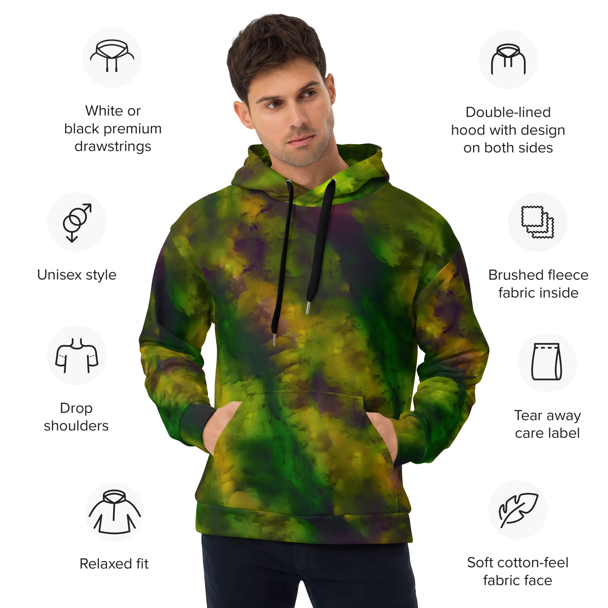 Hoodie (Unisex)(Purely Jade Light) RJSTHw2022 RJS