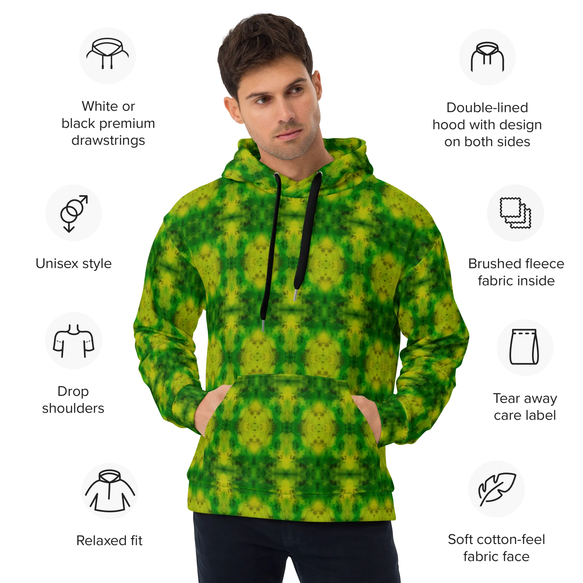 Hoodie (Unisex)(Purely Jade Light) RJSTHw2022 RJS