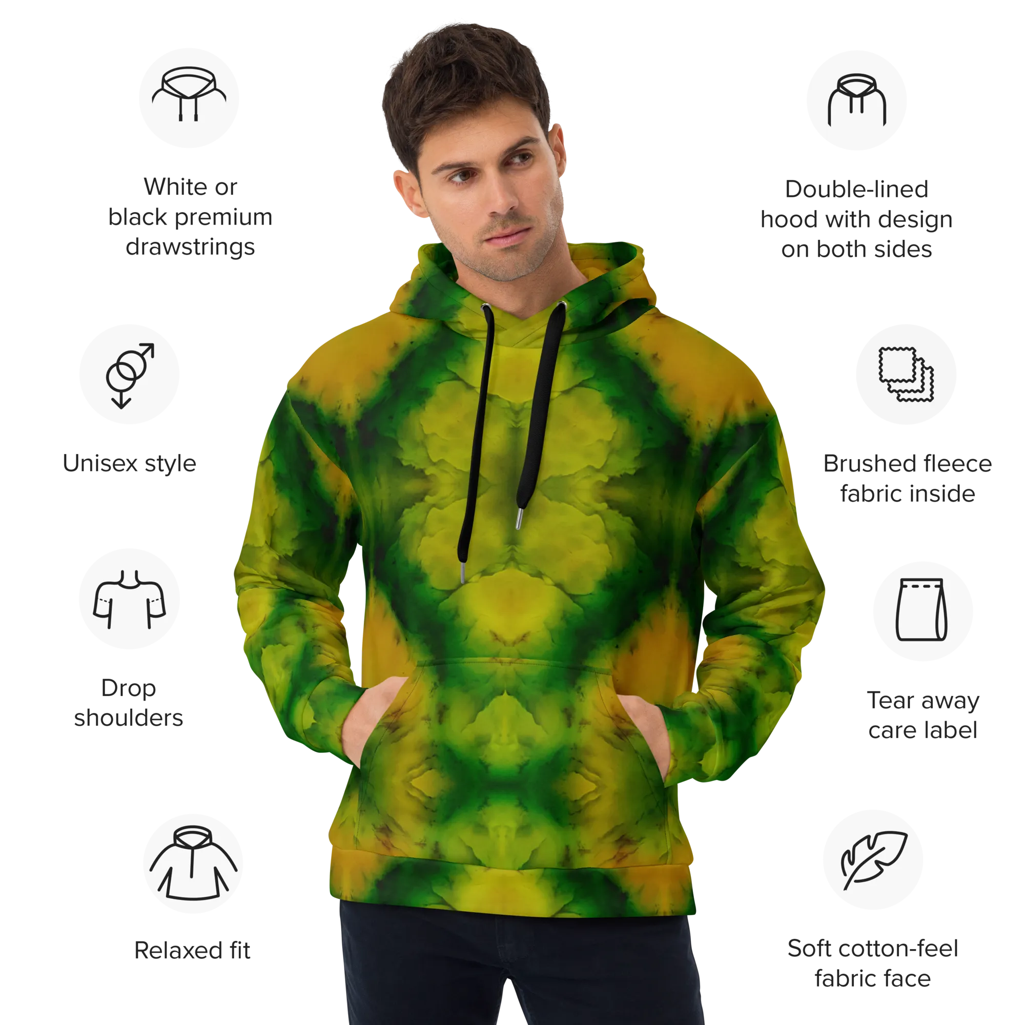 Hoodie (Unisex)(Purely Jade Light) RJSTHw2022 RJS
