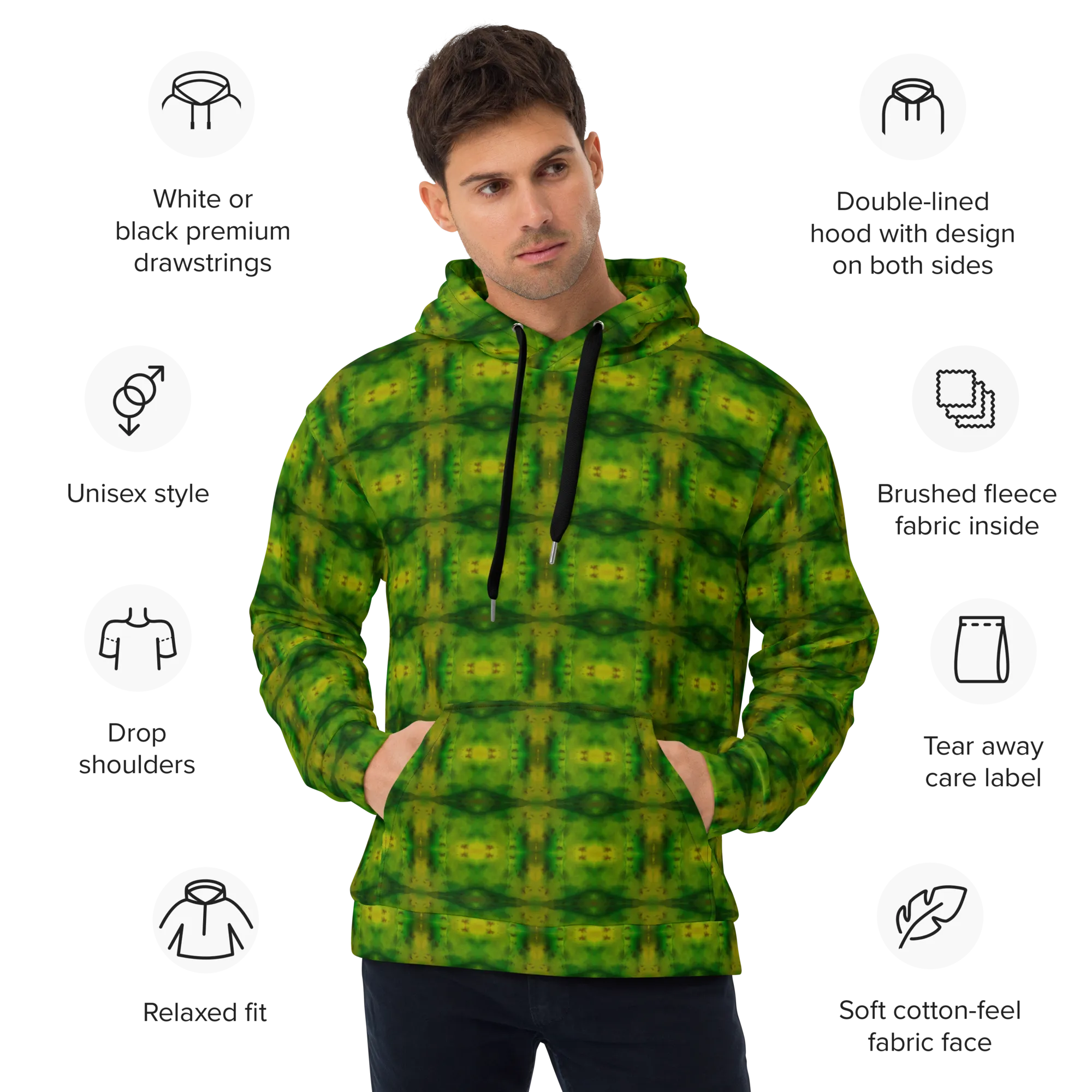 Hoodie (Unisex)(Purely Jade Light) RJSTHw2022 RJS
