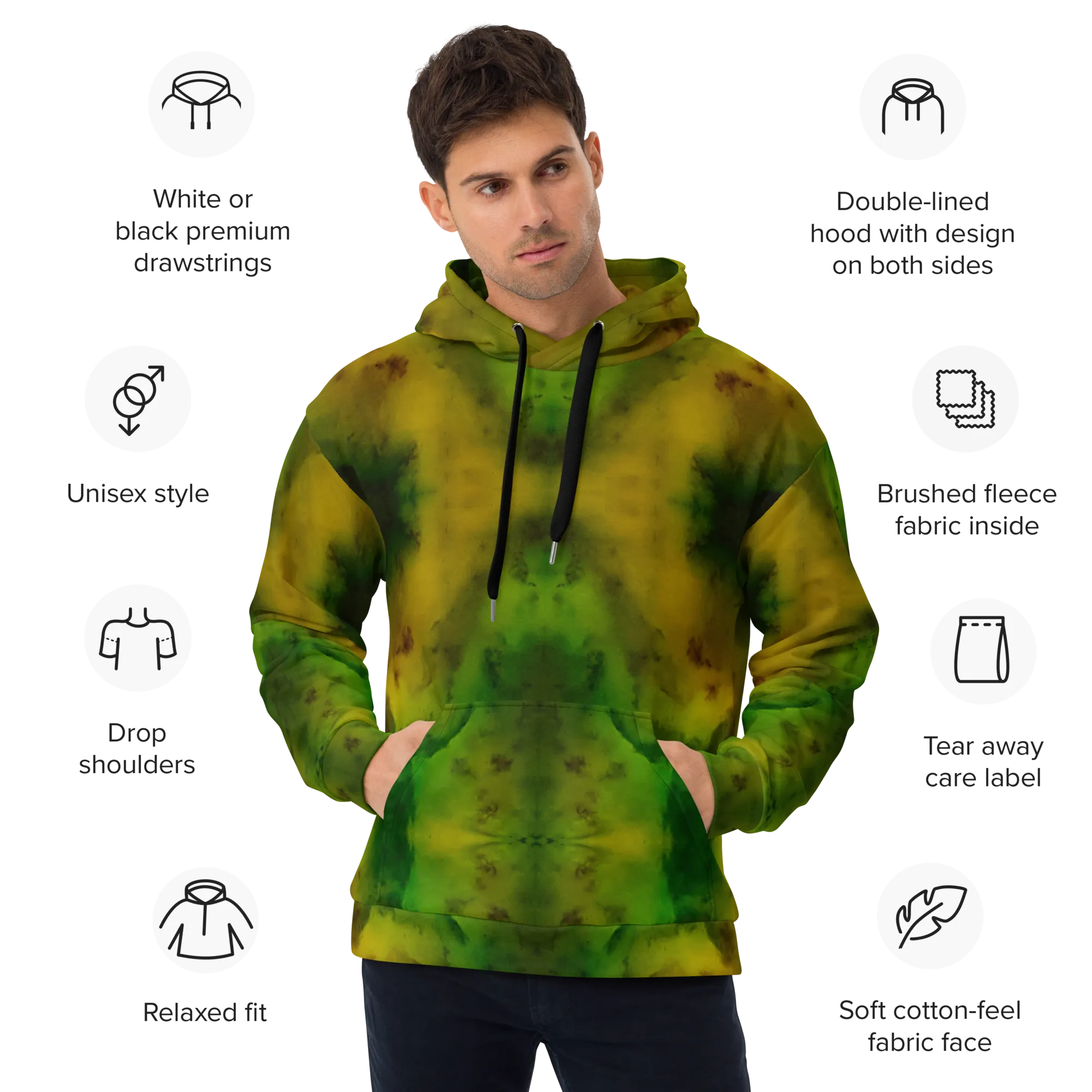 Hoodie (Unisex)(Purely Jade Light) RJSTHw2022 RJS