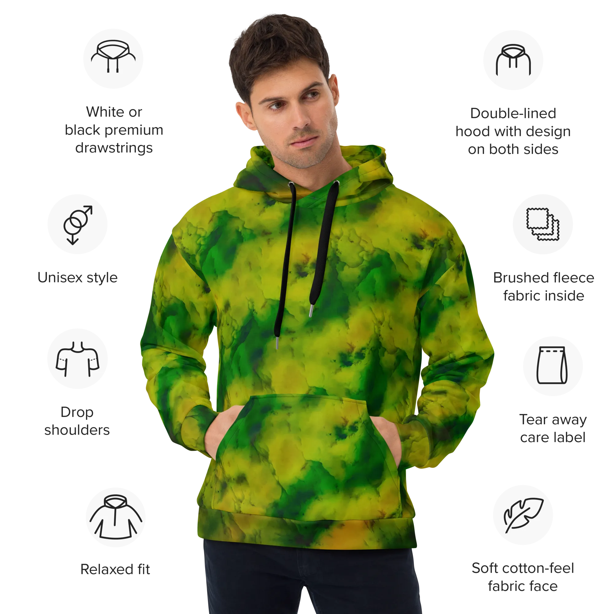 Hoodie (Unisex)(Purely Jade Light) RJSTHw2022 RJS