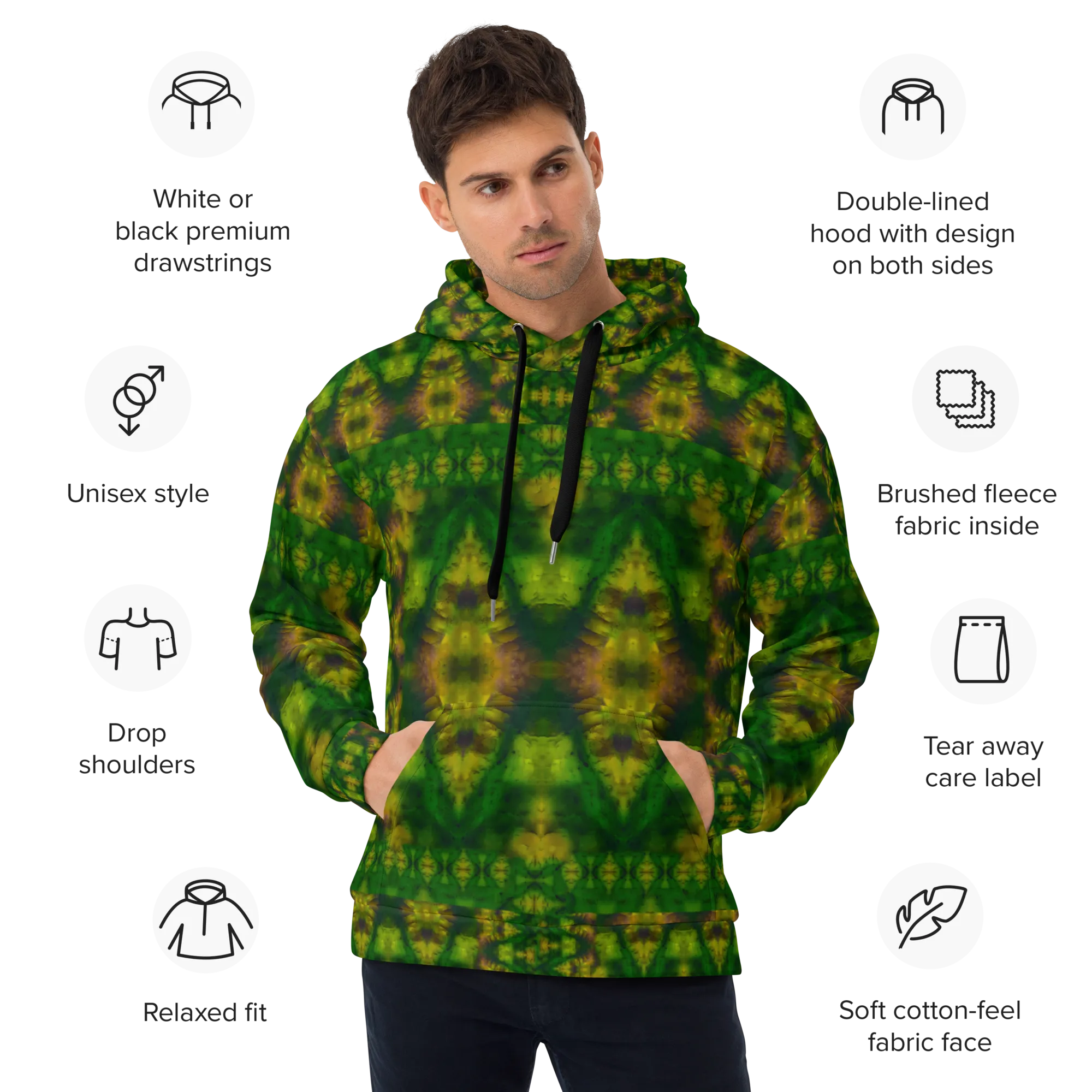 Hoodie (Unisex)(Purely Jade Light) RJSTHw2022 RJS
