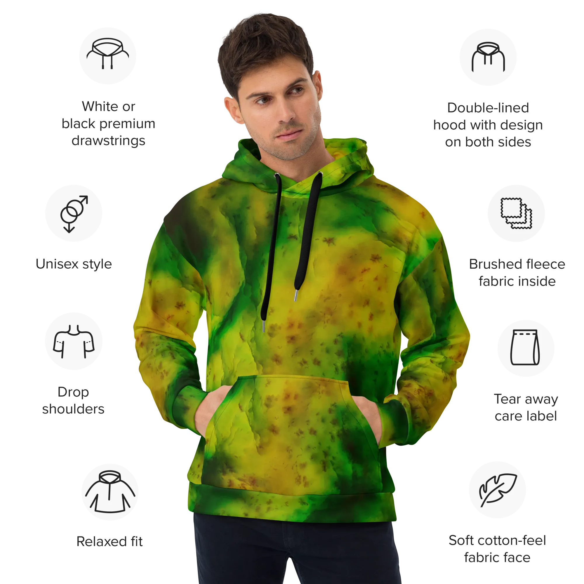 Hoodie (Unisex)(Purely Jade Light) RJSTHw2022 RJS