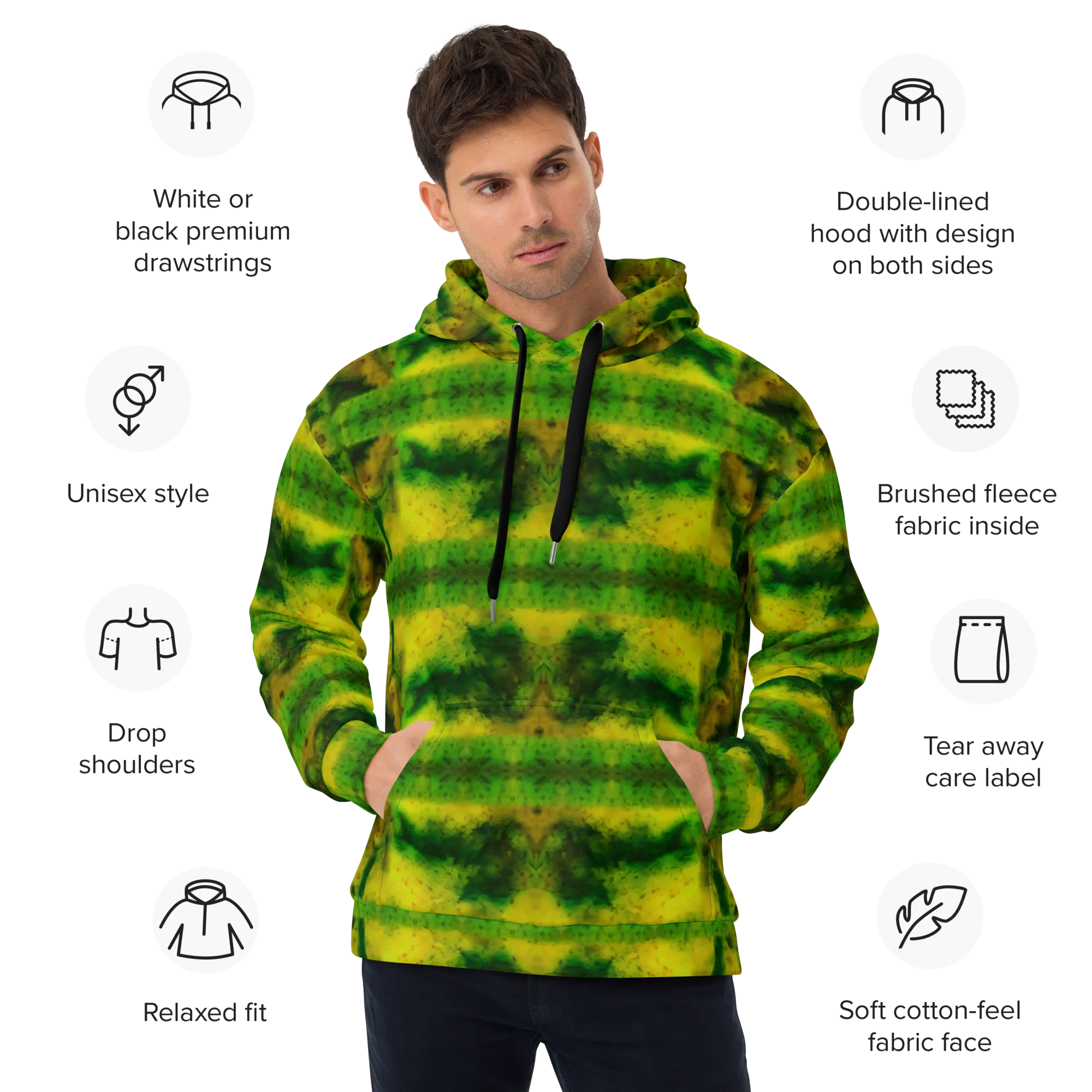 Hoodie (Unisex)(Purely Jade Light) RJSTHw2022 RJS