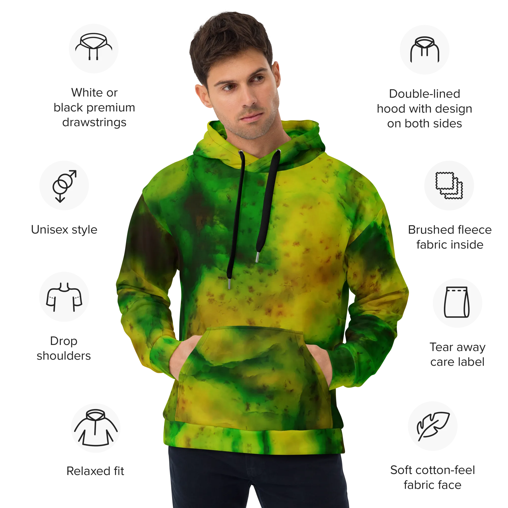 Hoodie (Unisex)(Purely Jade Light) RJSTHw2022 RJS