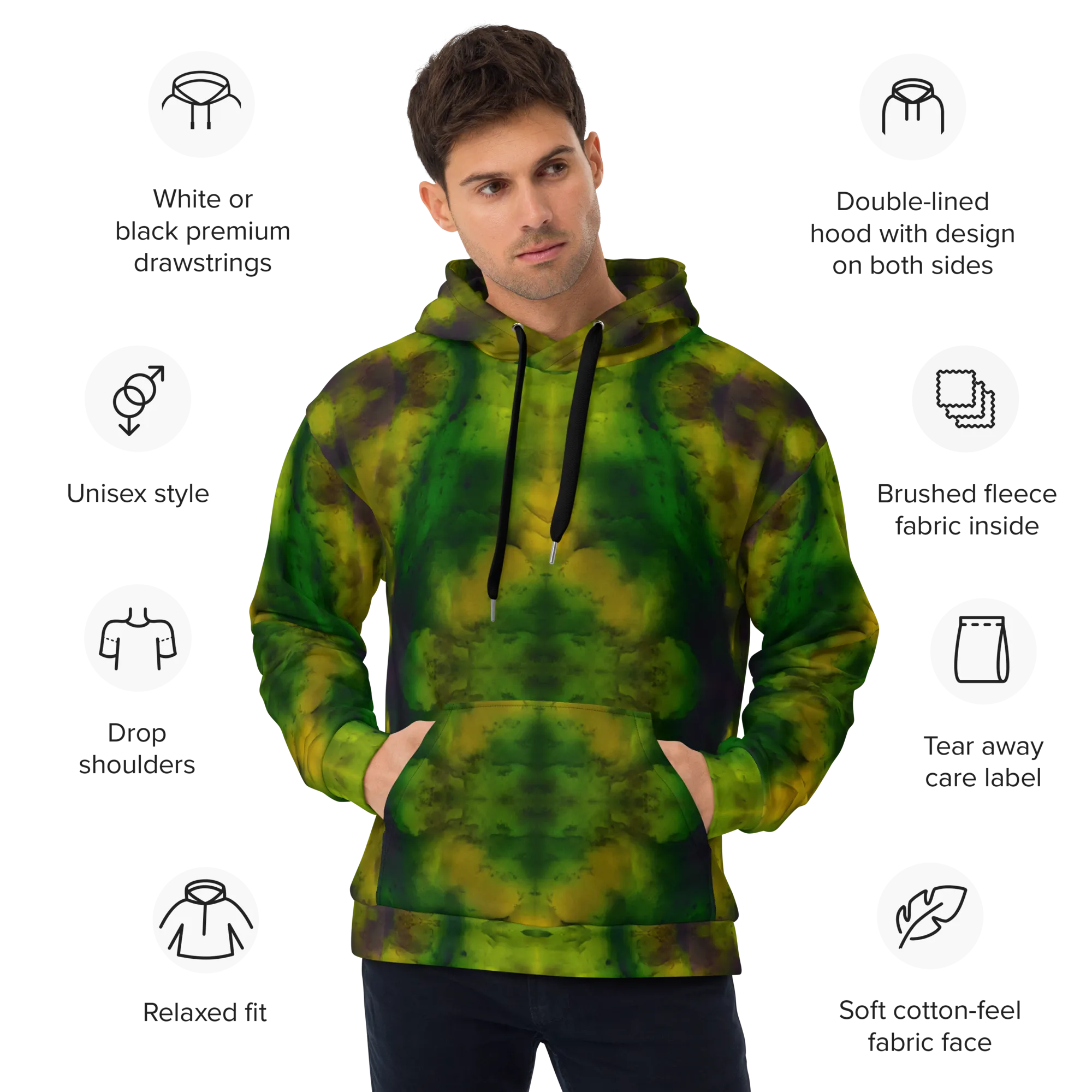 Hoodie (Unisex)(Purely Jade Light) RJSTHw2022 RJS
