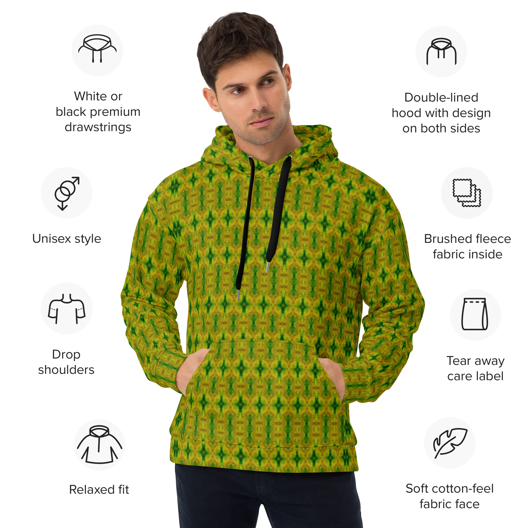 Hoodie (Unisex)(Purely Jade Light) RJSTHw2022 RJS