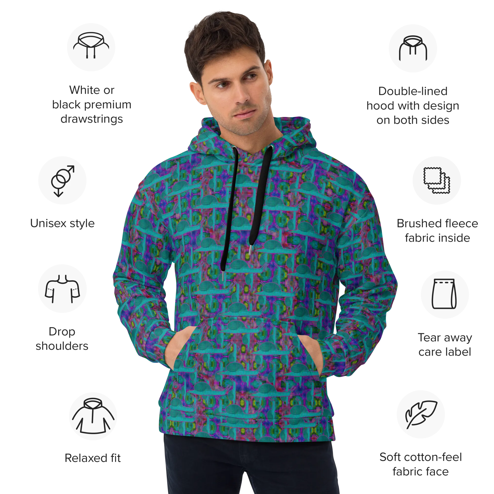 Hoodie (Unisex)(Snail Collection) RJSTH@Fabric#11 RJSTHw2022 RJS