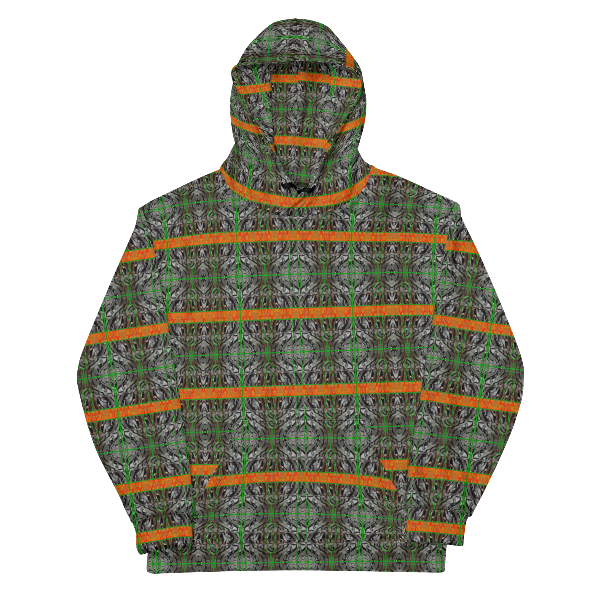 Hoodie (Unisex)(Tree Link Stripe) RJSTH@Fabric#3 RJSTHw2022 RJS