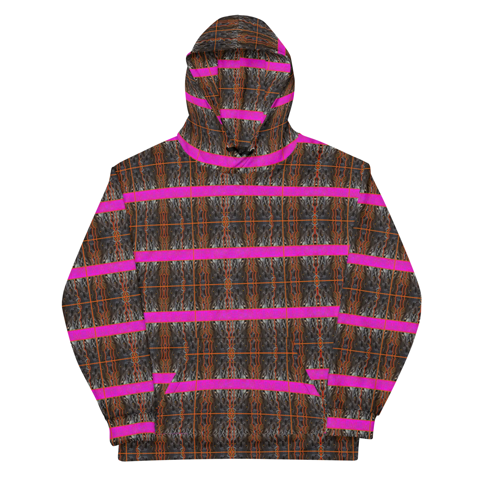 Hoodie (Unisex)(Tree Link Stripe) RJSTH@Fabric#7 RJSTHw2022 RJS