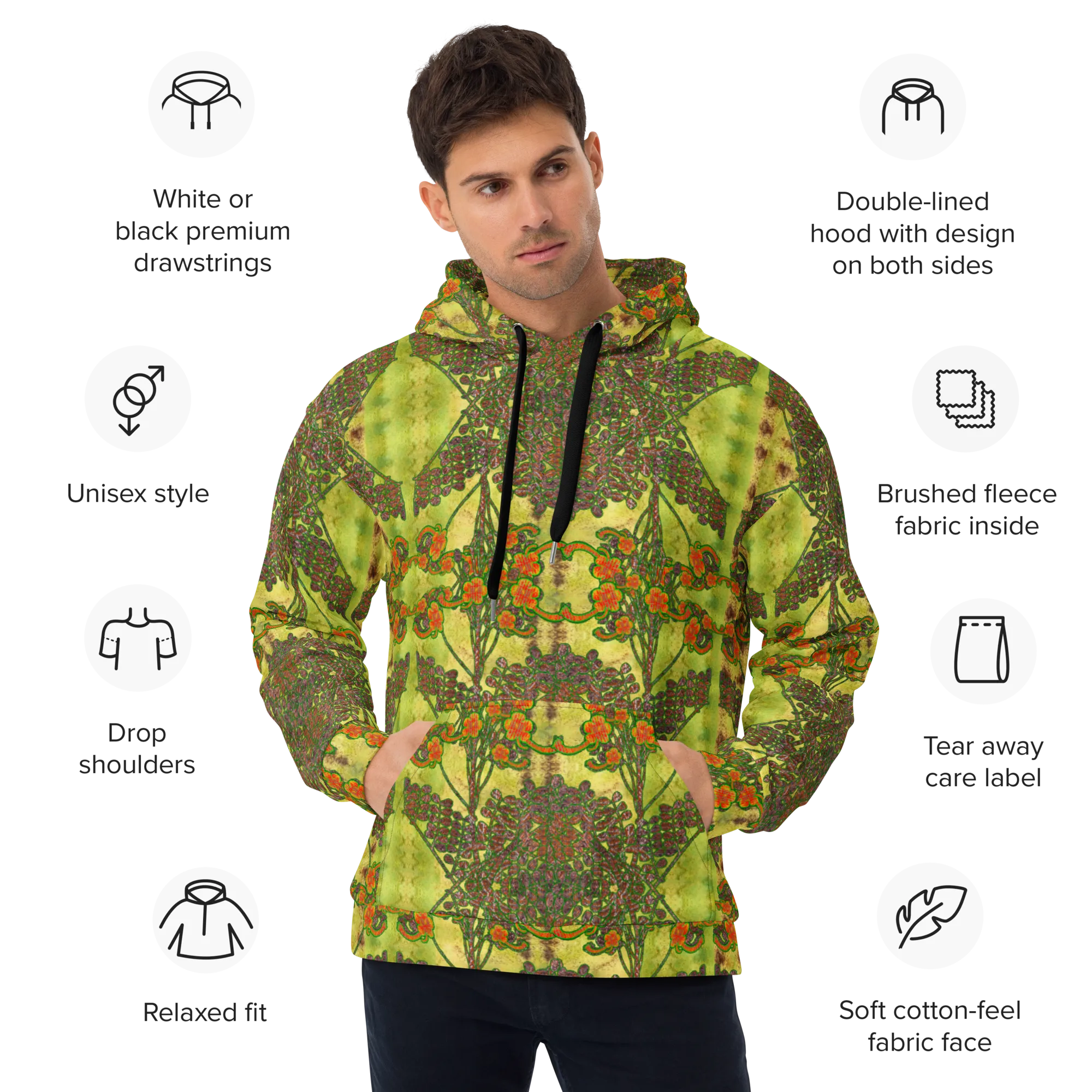 Hoodie (Unisex)(WindSong Flower) RJSTH@Fabric#2 RJSTHw2022 RJS