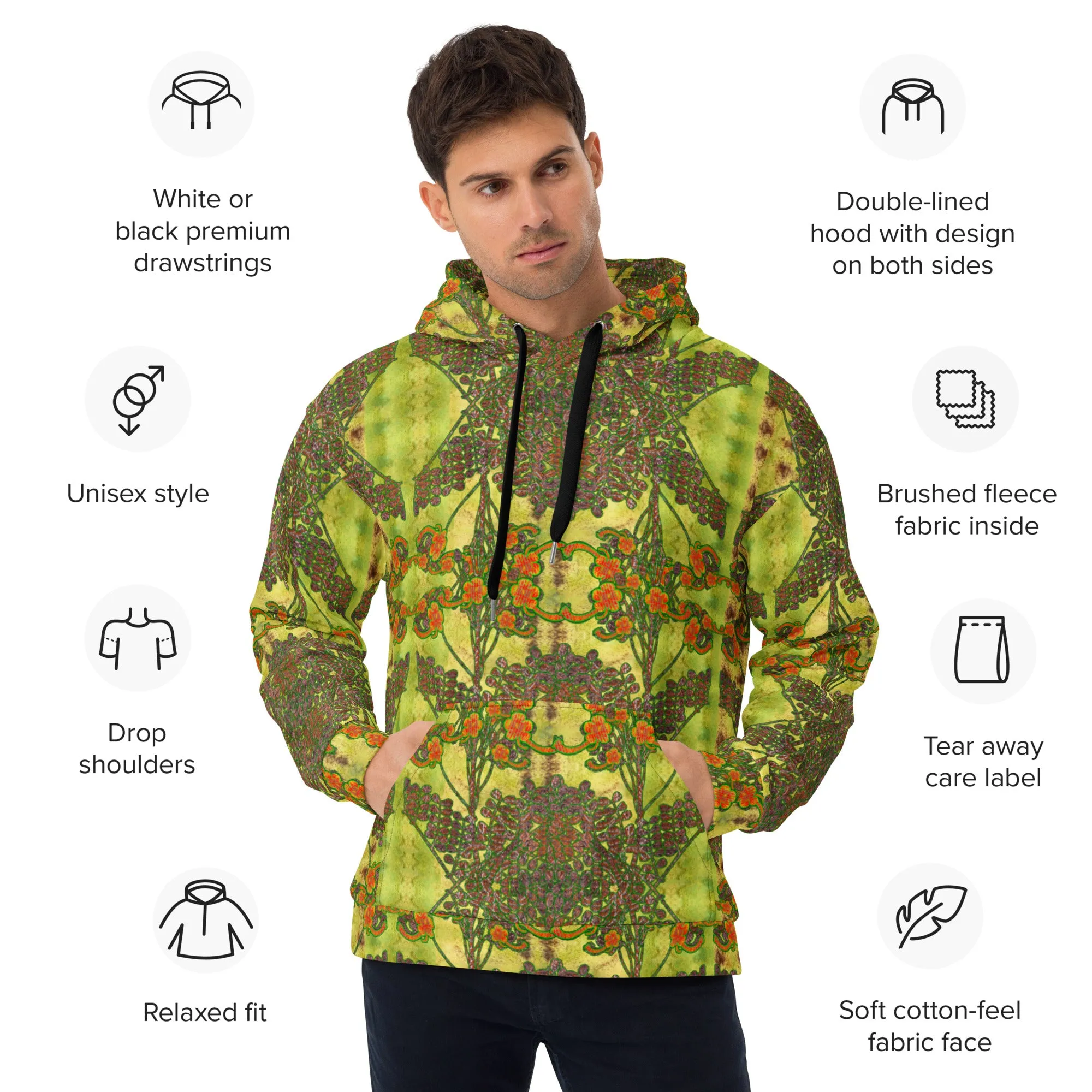 Hoodie (Unisex)(WindSong Flower) RJSTH@Fabric#2 RJSTHw2022 RJS