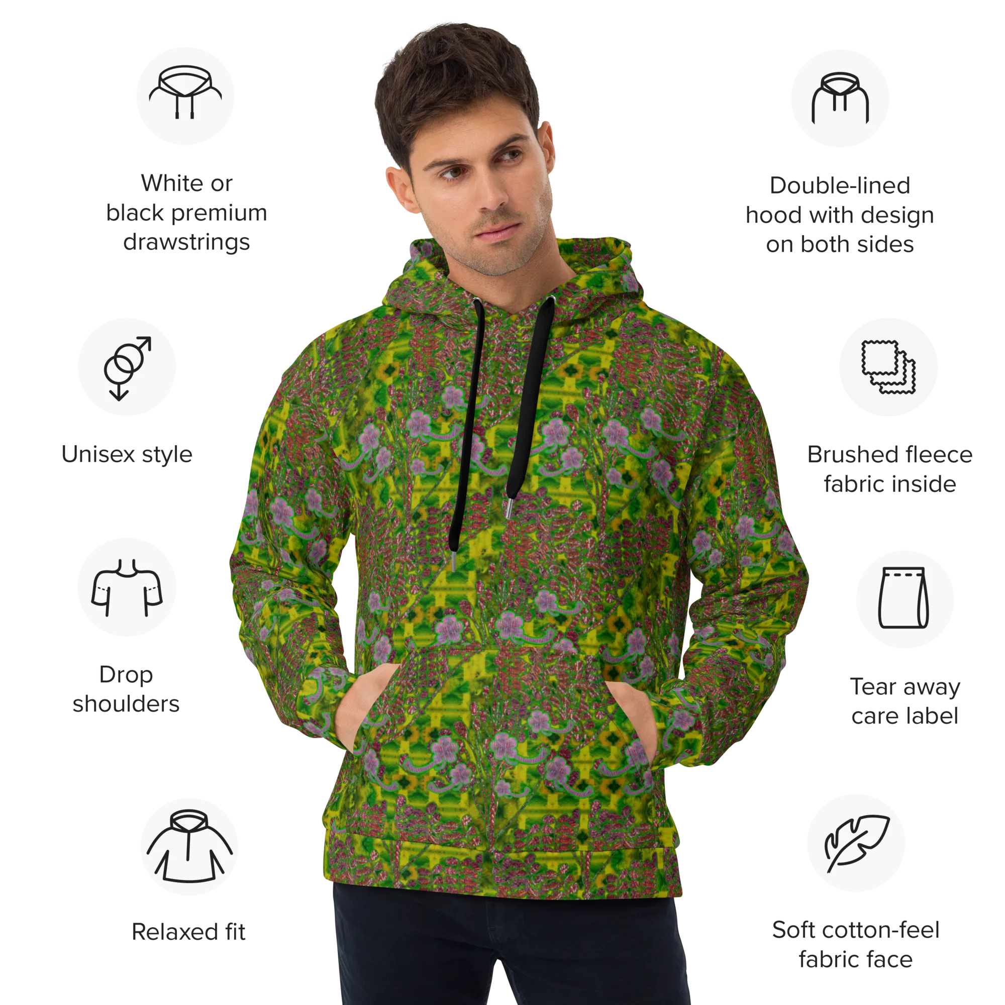 Hoodie (Unisex)(WindSong Flower) RJSTH@Fabric#5 RJSTHw2022 RJS