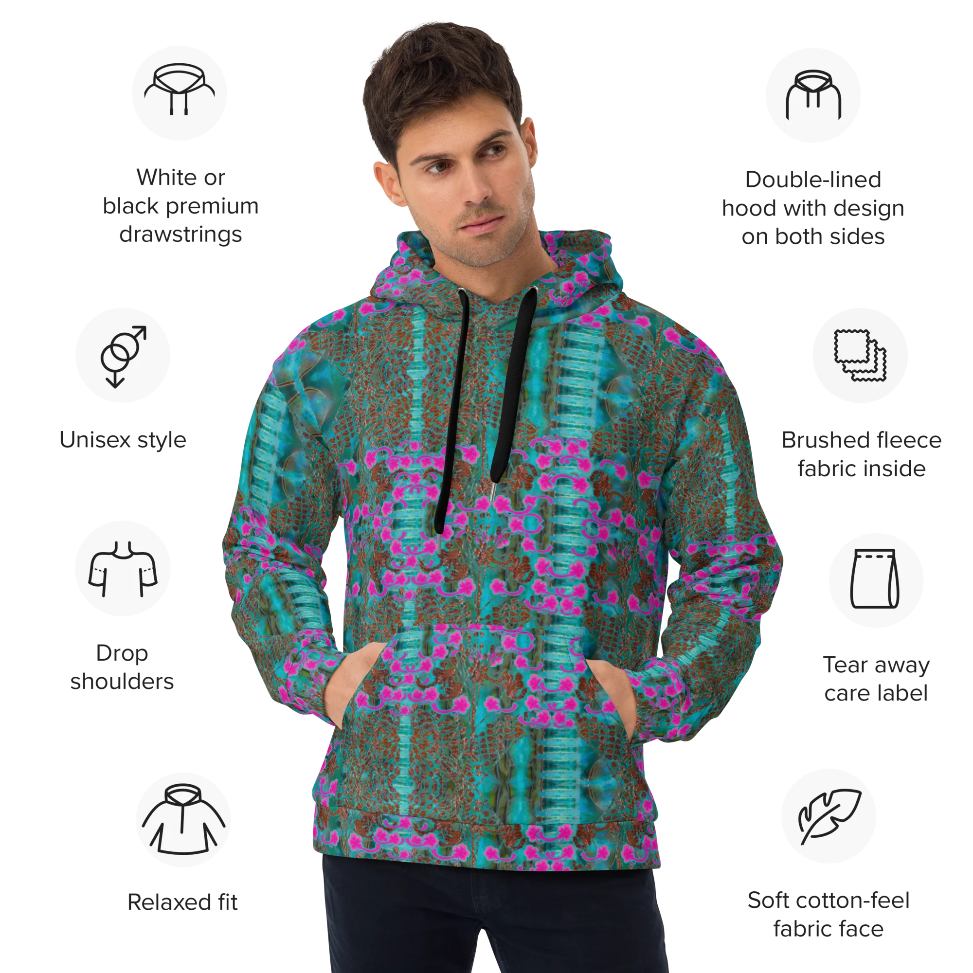 Hoodie (Unisex)(WindSong Flower) RJSTH@Fabric#8 RJSTHw2022 RJS