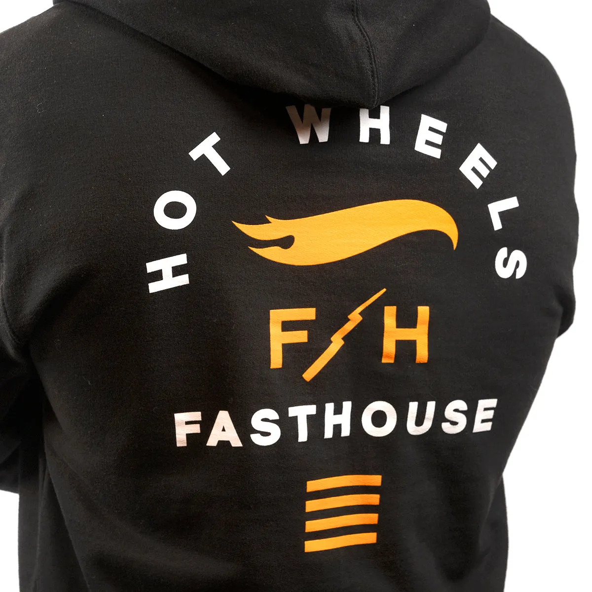 Hot Wheels Synergy Youth Hooded Pullover - Black