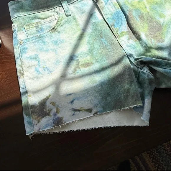 Hudson Watercolor Print Shorts, 25, NWT
