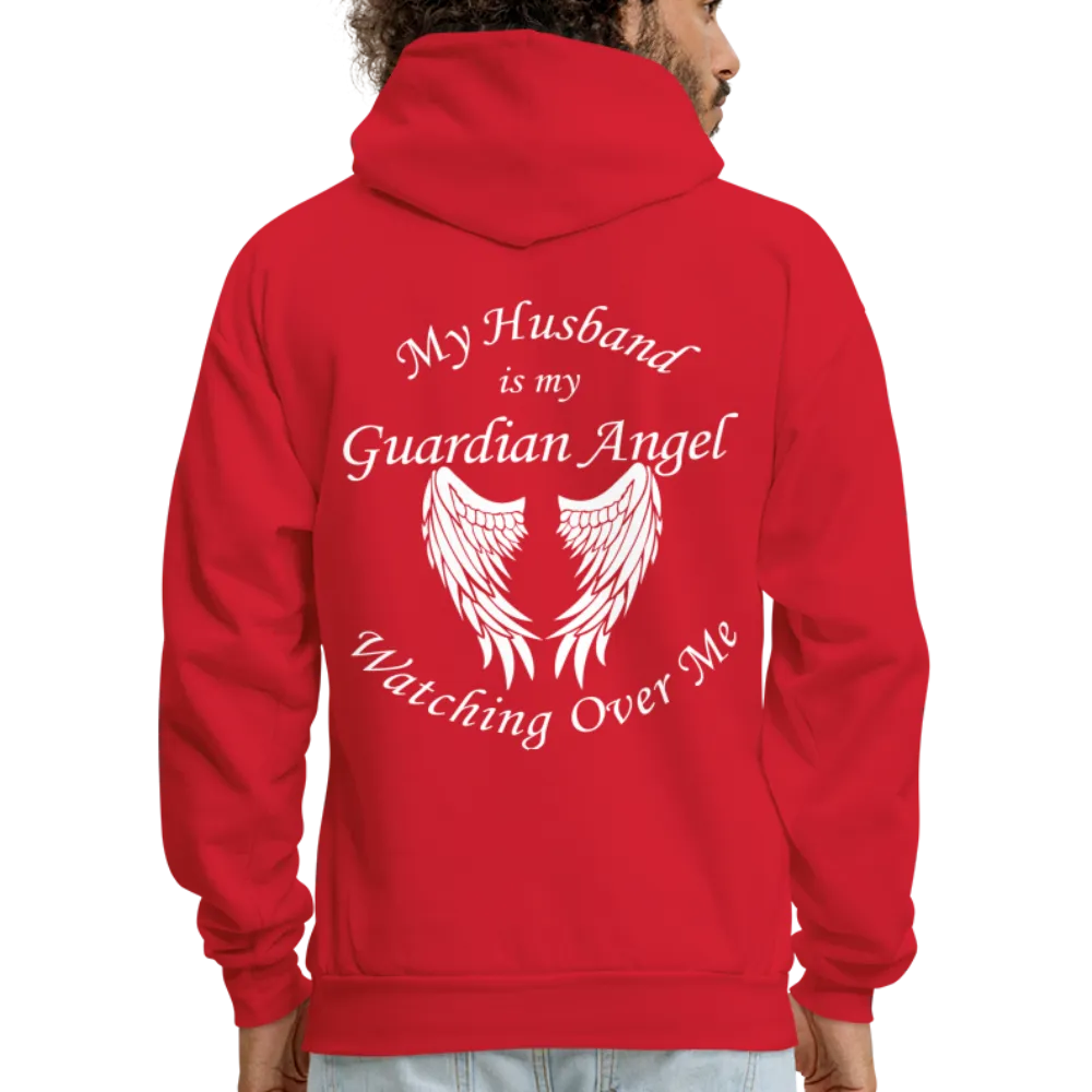 Husband Guardian Angel Adult Hoodie (CK3555)