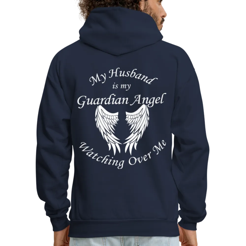 Husband Guardian Angel Adult Hoodie (CK3555)