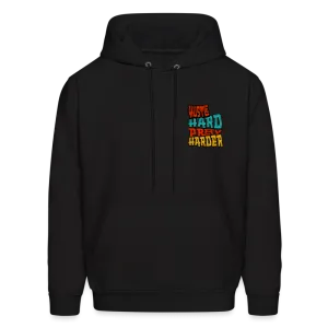 Hustle Hard Pray Harder Hoodie Black