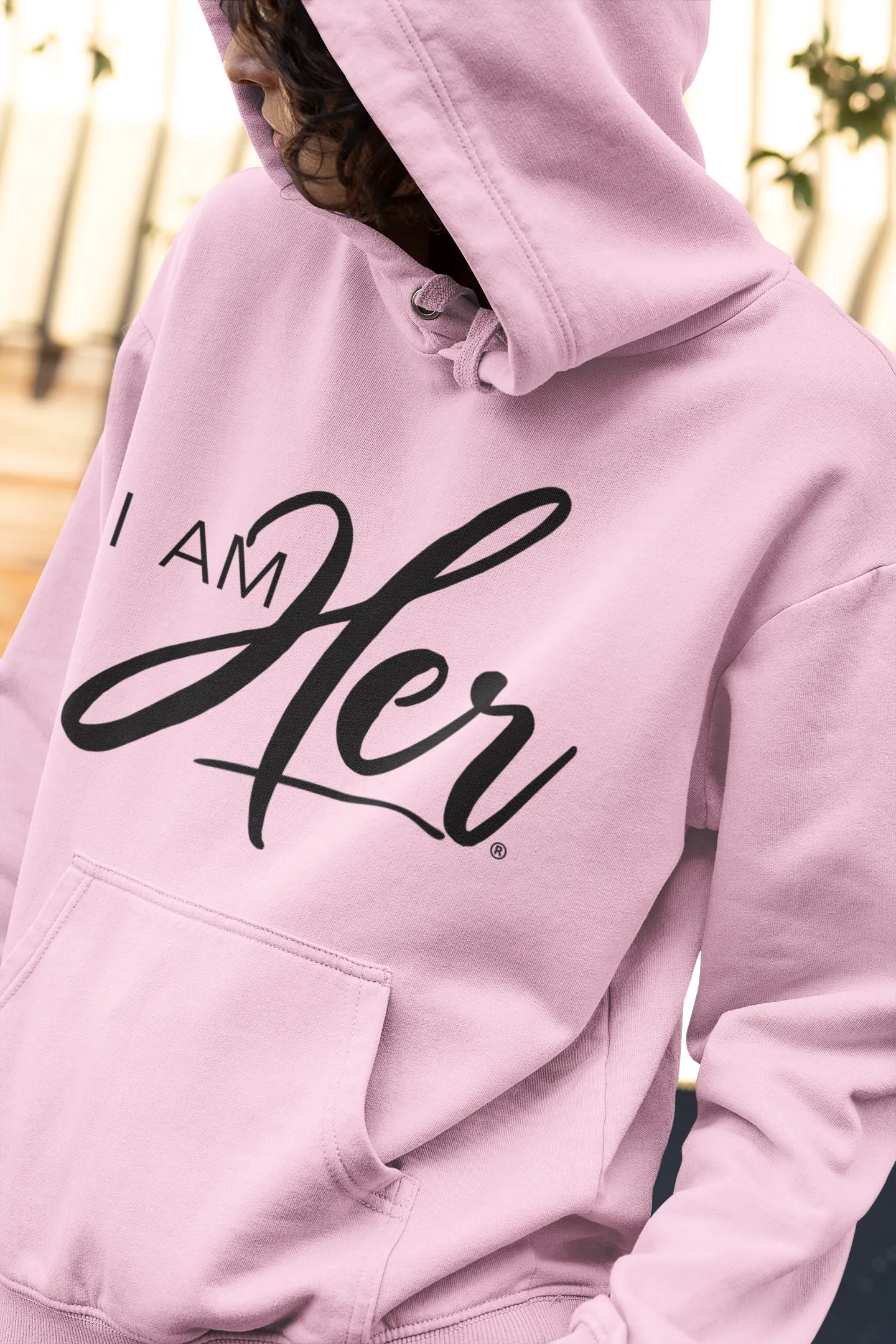 I AM HER Signature Women's Hooded Sweatshirt