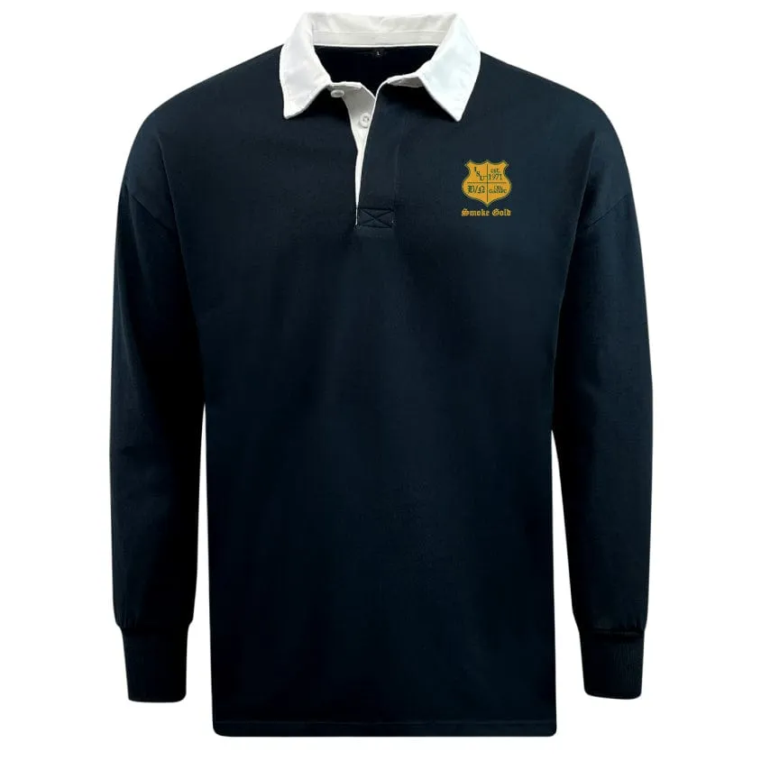 Illinois State University Classic Long Sleeve Solid Rugby Jersey