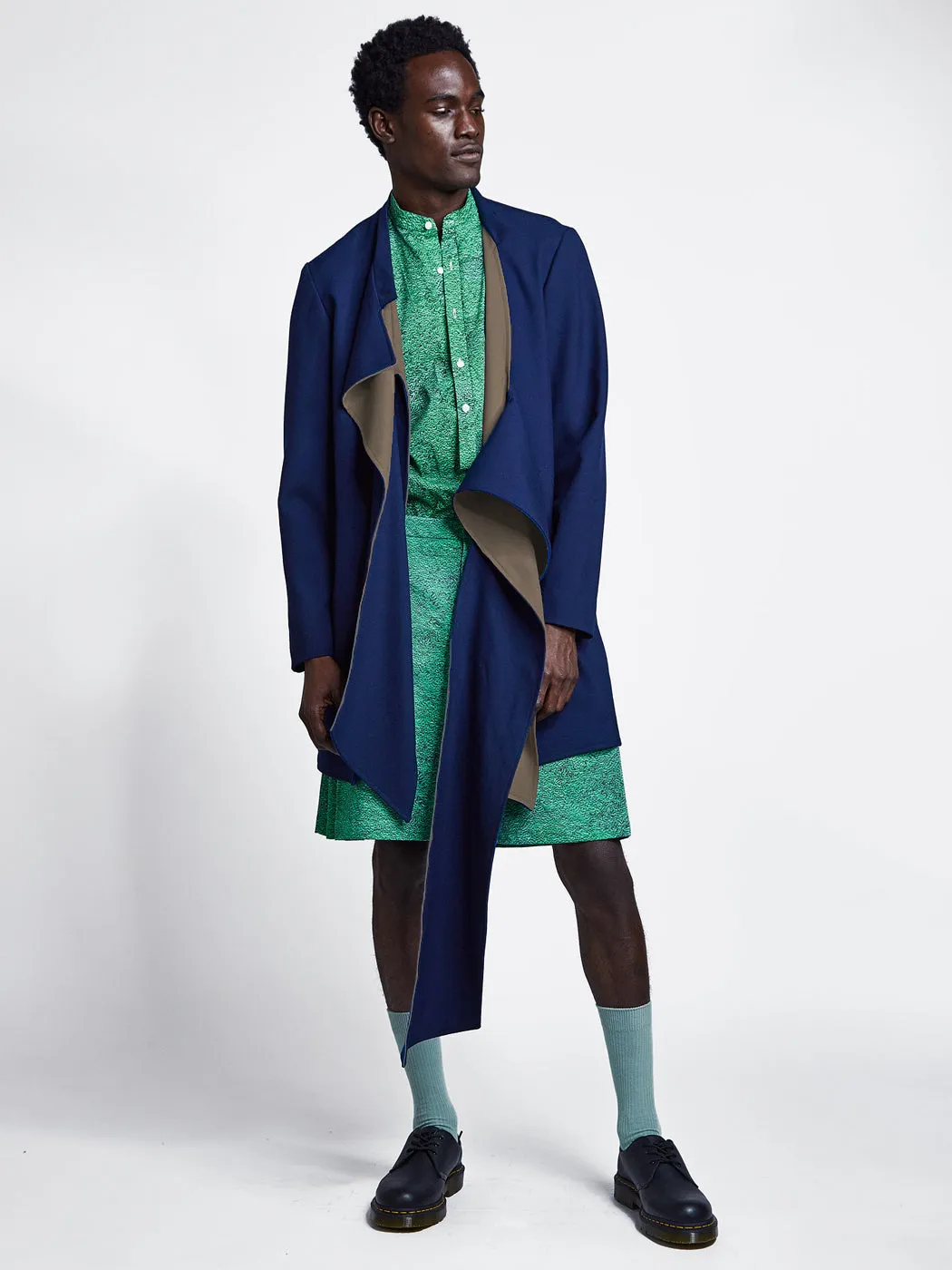 Interlock Coat Gabardine