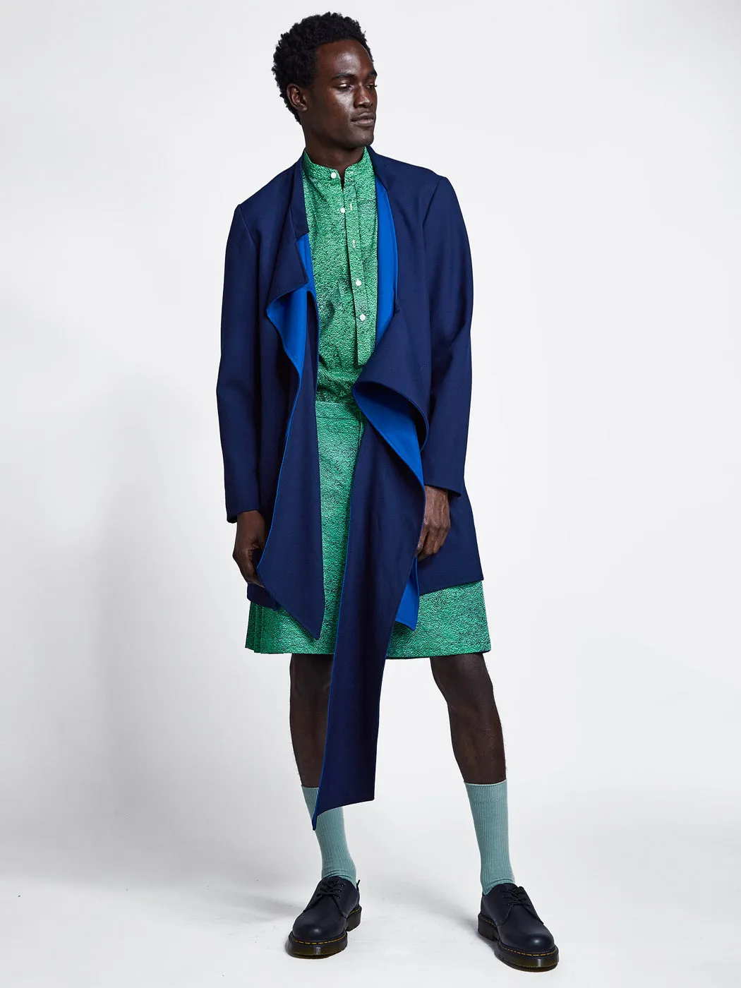 Interlock Coat Gabardine