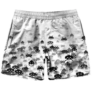 Invaded White Shorts