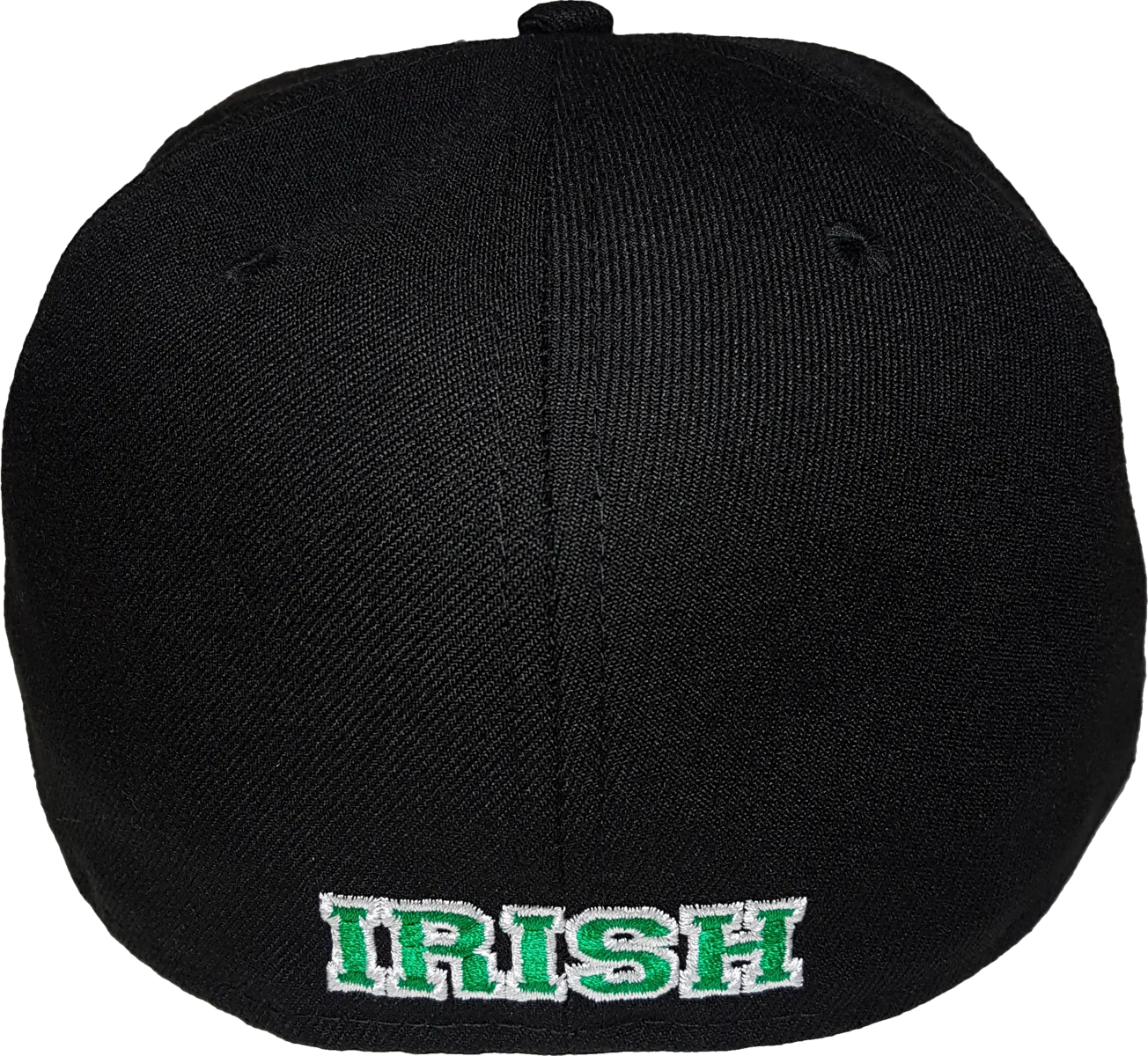 Irish Clover Black and Green Custom Fitted