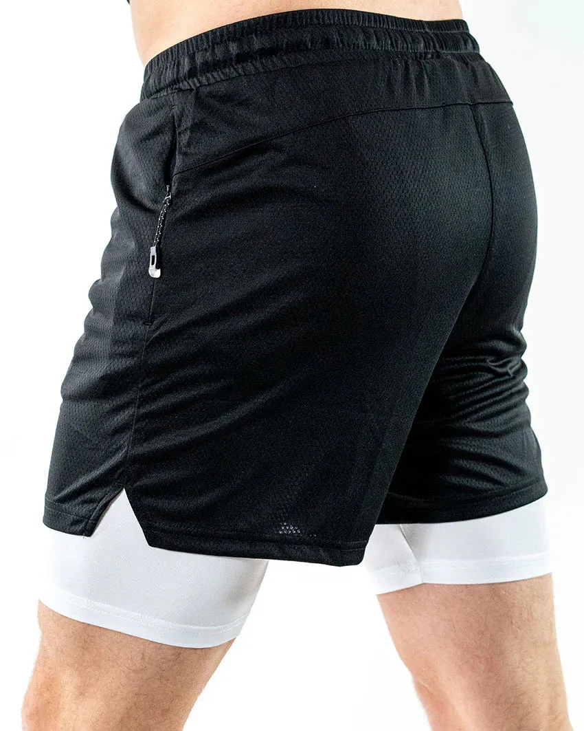 Iron Pulse Men's Black Descendant Shorts *Final Sale*