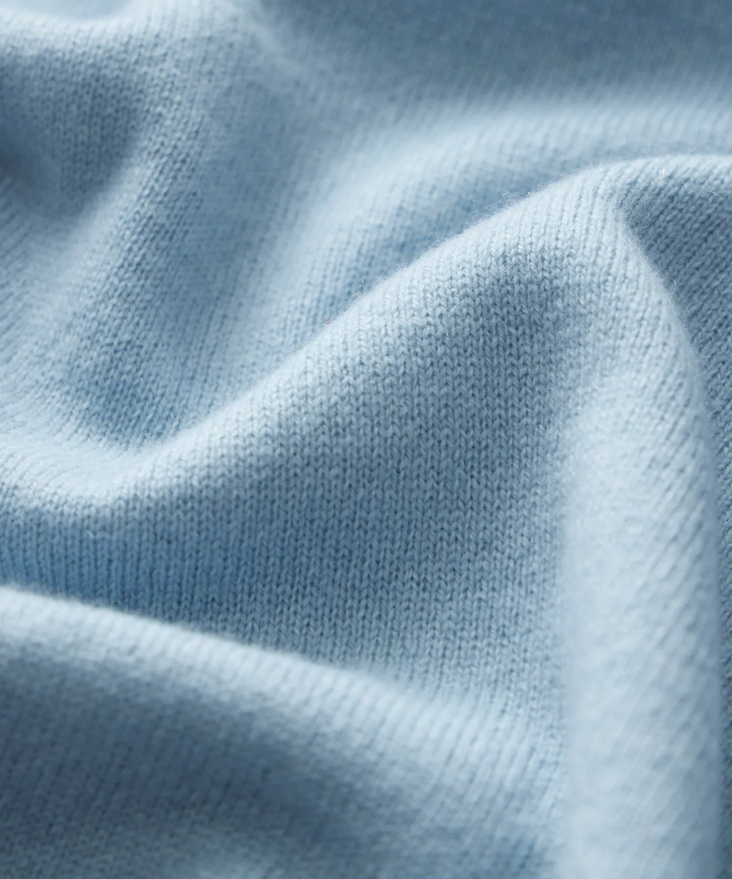 Italian Garment Dyed Wool Cashmere Crewneck Sweater
