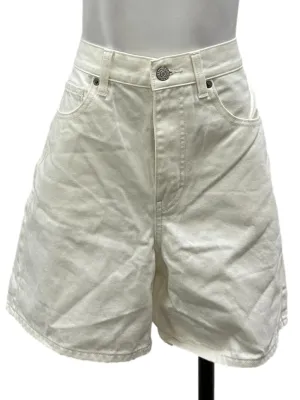 Ivory Twill Shorts