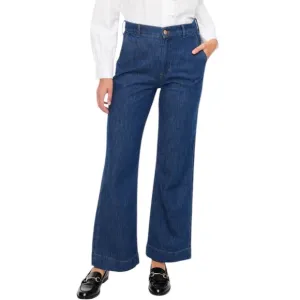 J. CREW | Denim Wide Leg Trouser Pants Size 20 (35)