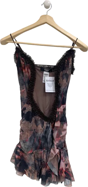 Jaded London Multi-Colour Floral Dress UK 6