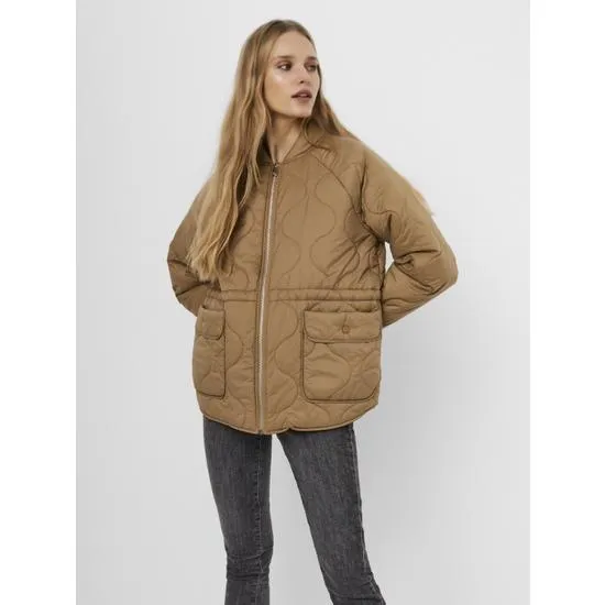 Jamesport Recycled Jacket - Tiger's Eye & Dark Peat